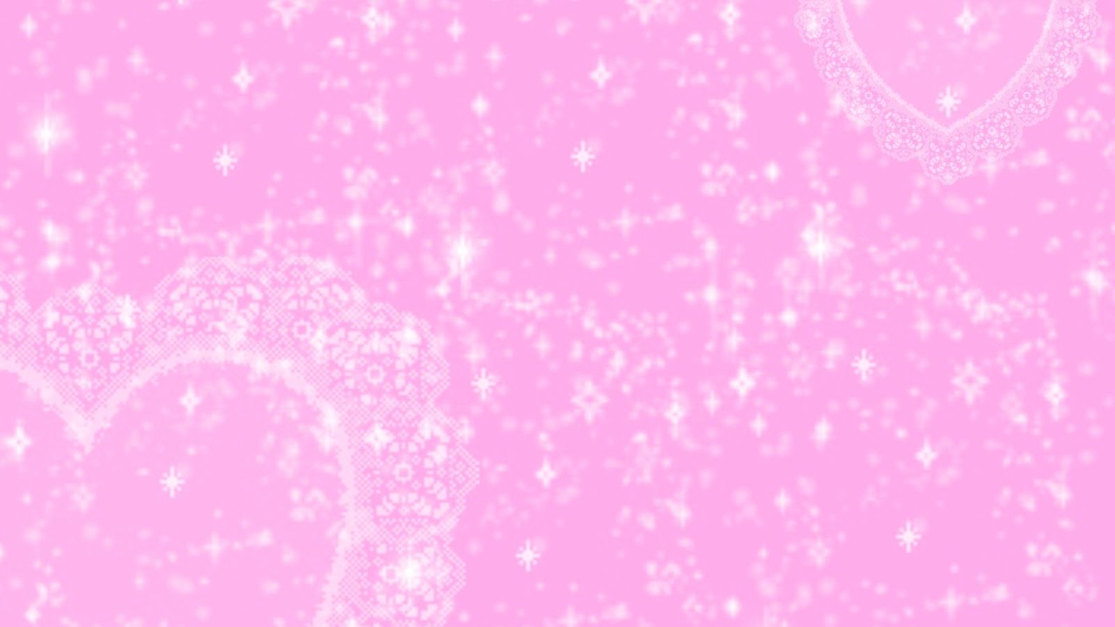 Download Sparkling Pink Cyber Y2K Aesthetic Wallpaper