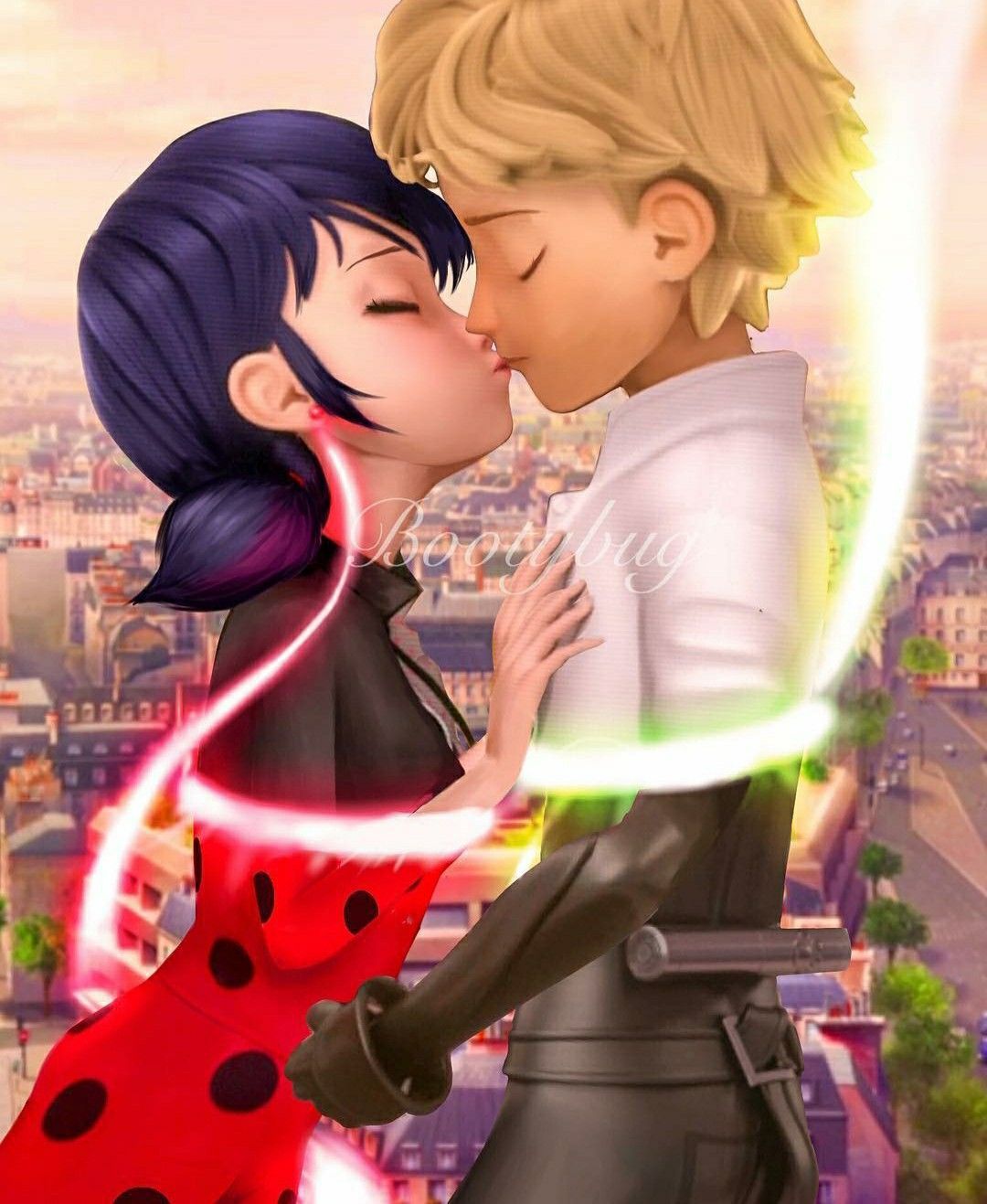Adrienette kiss edit. Miraculous ladybug anime, Miraculous ladybug wallpaper, Miraculous ladybug comic