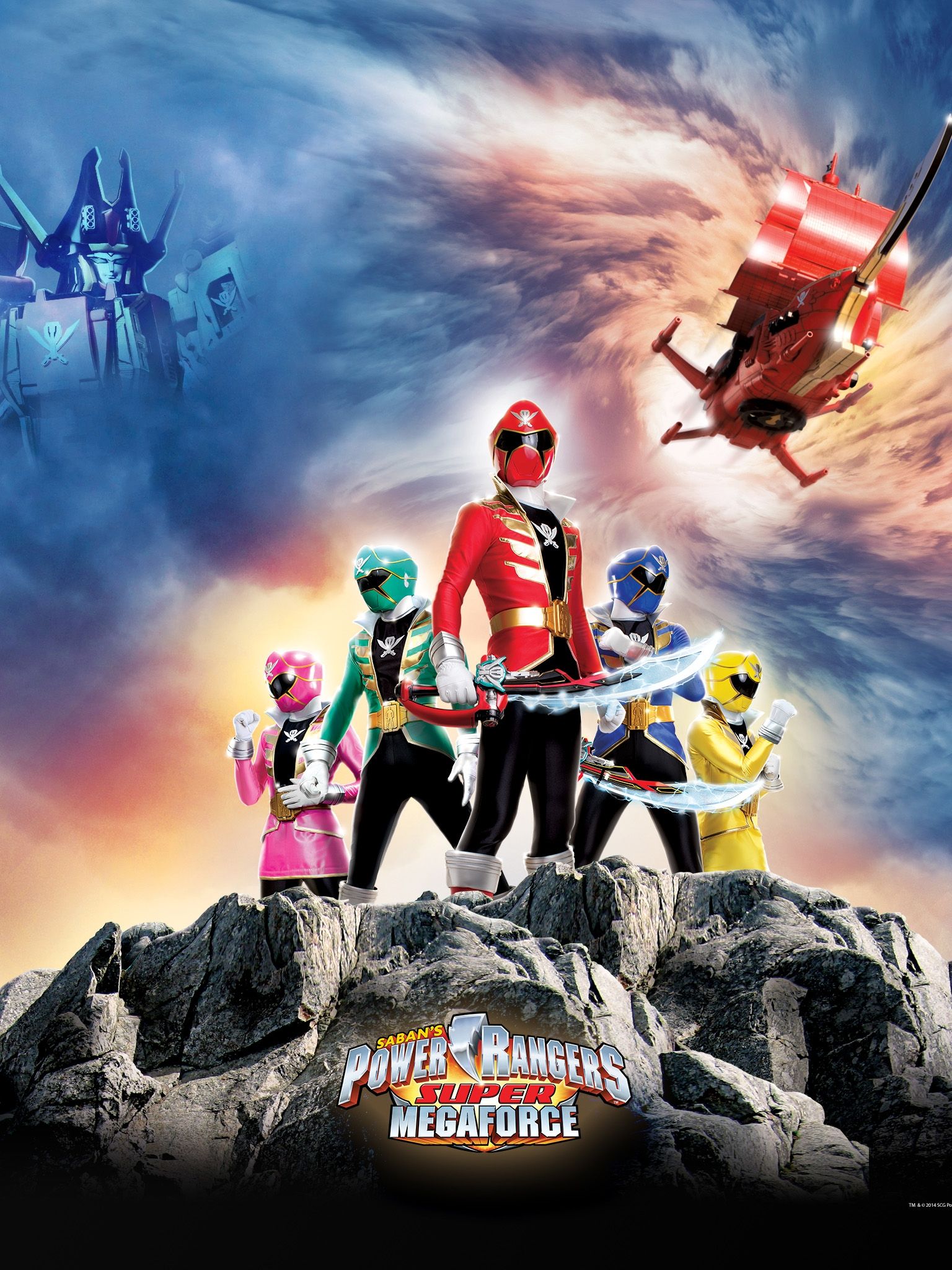 Power Rangers Wallpaper Super Megaforce Group 2 Fun HD Wallpaper
