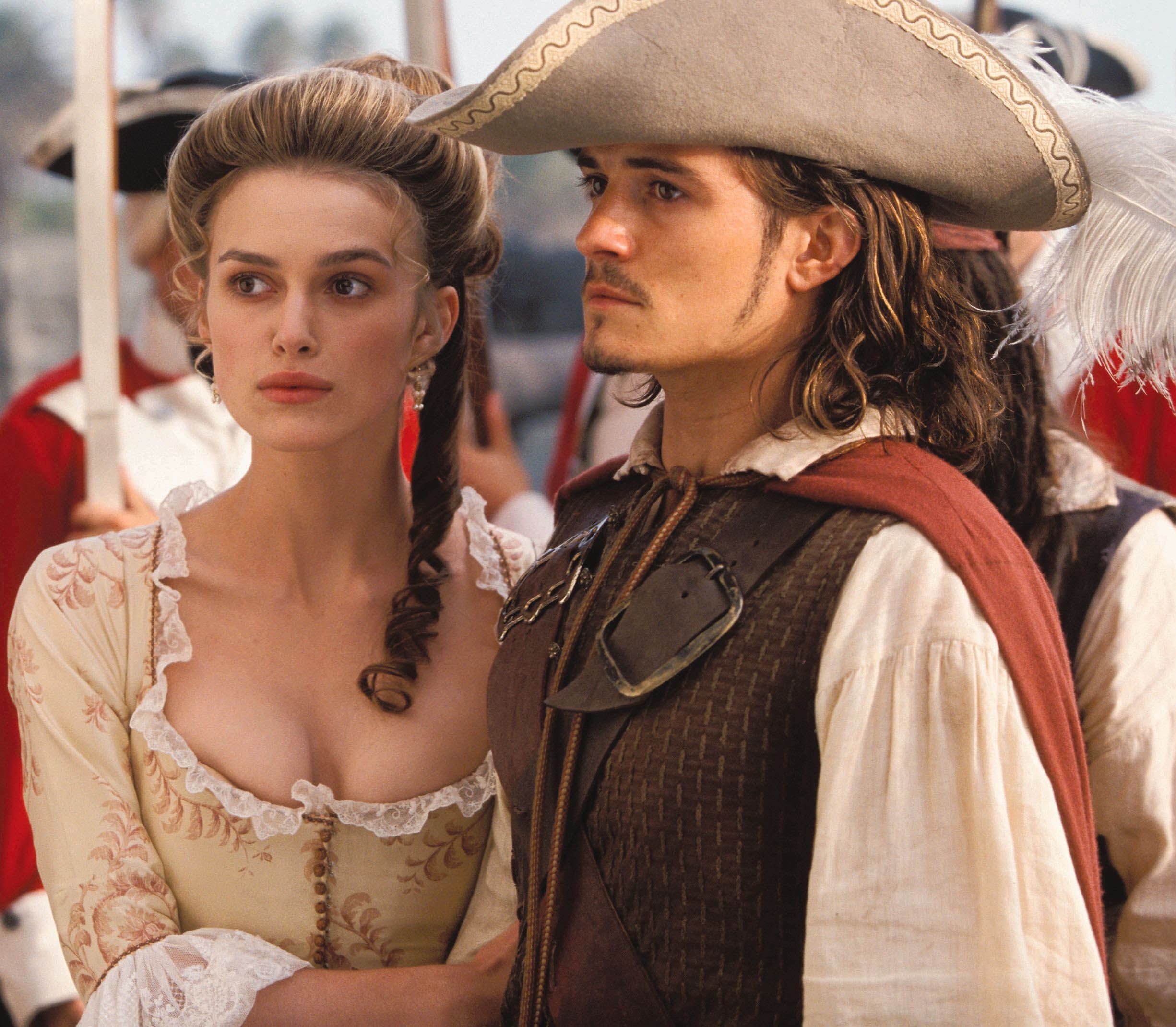 Download Wallpaper, Download movies keira knightley pirates of the caribbean orlando bloom elizabeth swann 2451x2140 wallpaper People HD Wallpaper, Hi Res People Wallpaper, High Definition Wallpaper