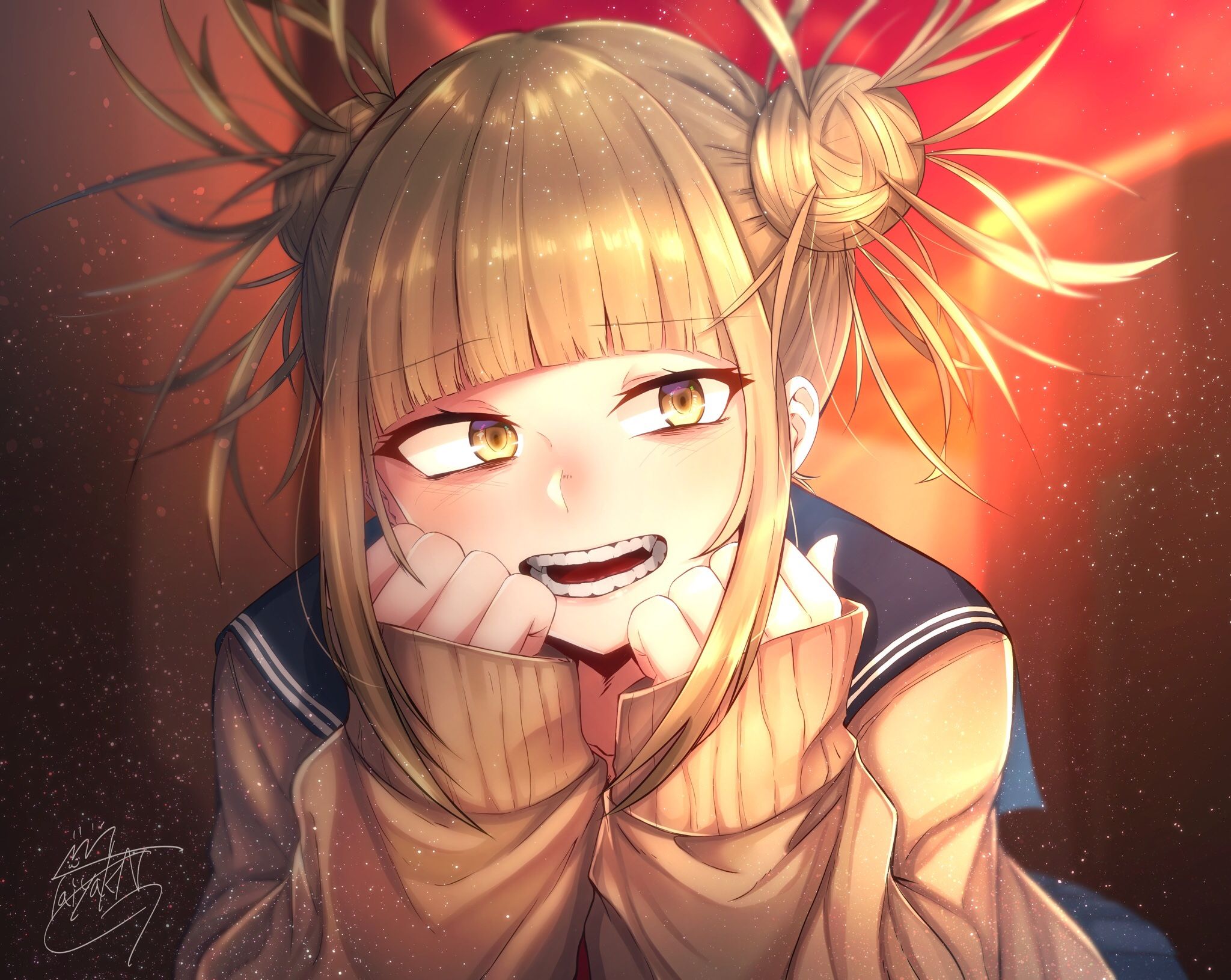 Himiko Toga in love HD Wallpaper. Background Imagex1630