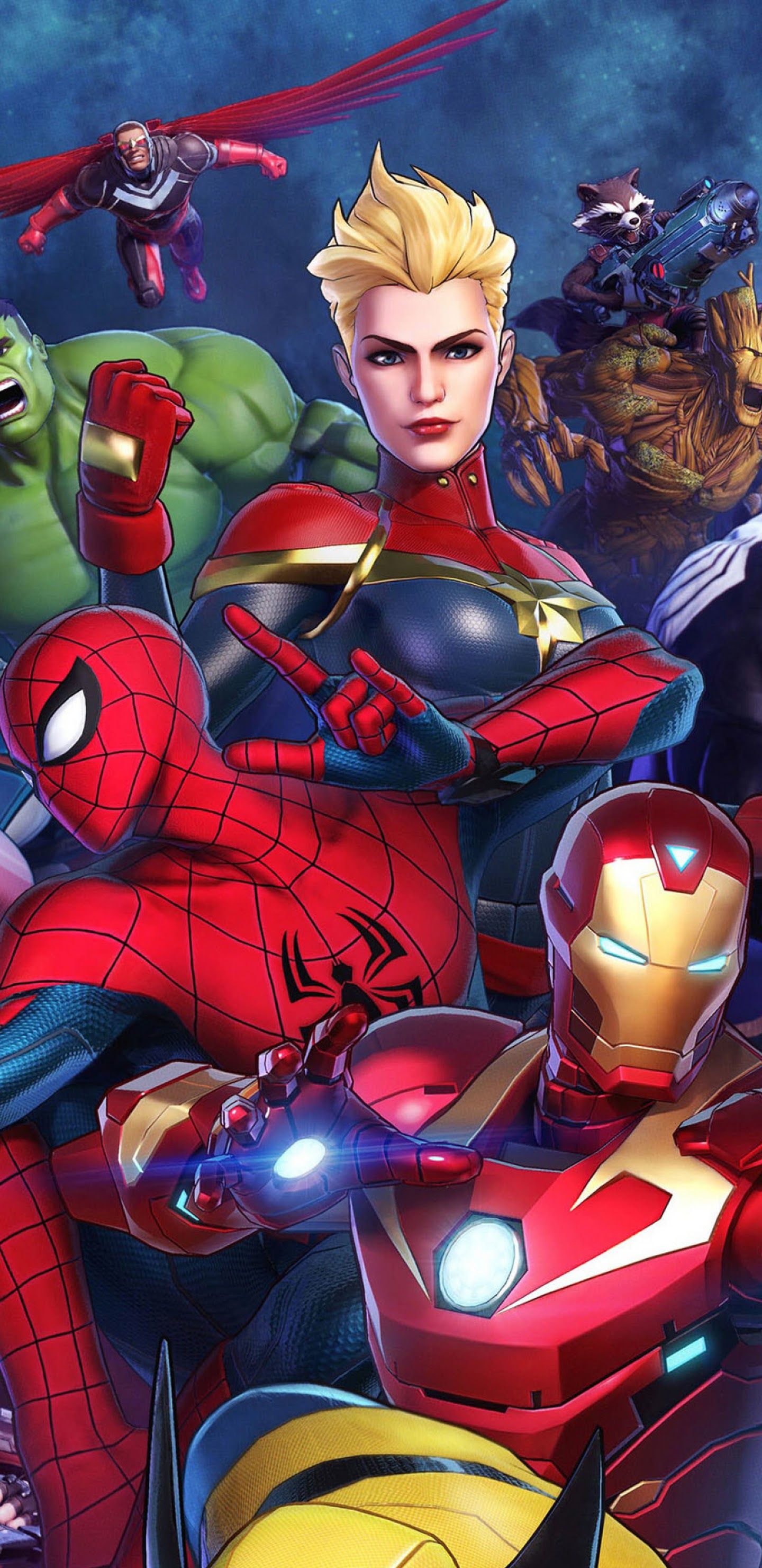 Marvel Ultimate Alliance 3 Characters 4K Wallpaper