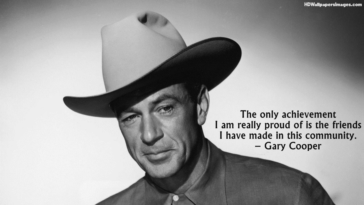 Gary Cooper Quotes. QuotesGram