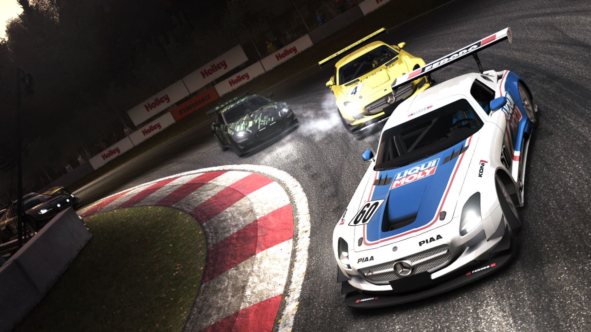 Download Race to the finish line in Android Grid Autosport  Wallpaperscom