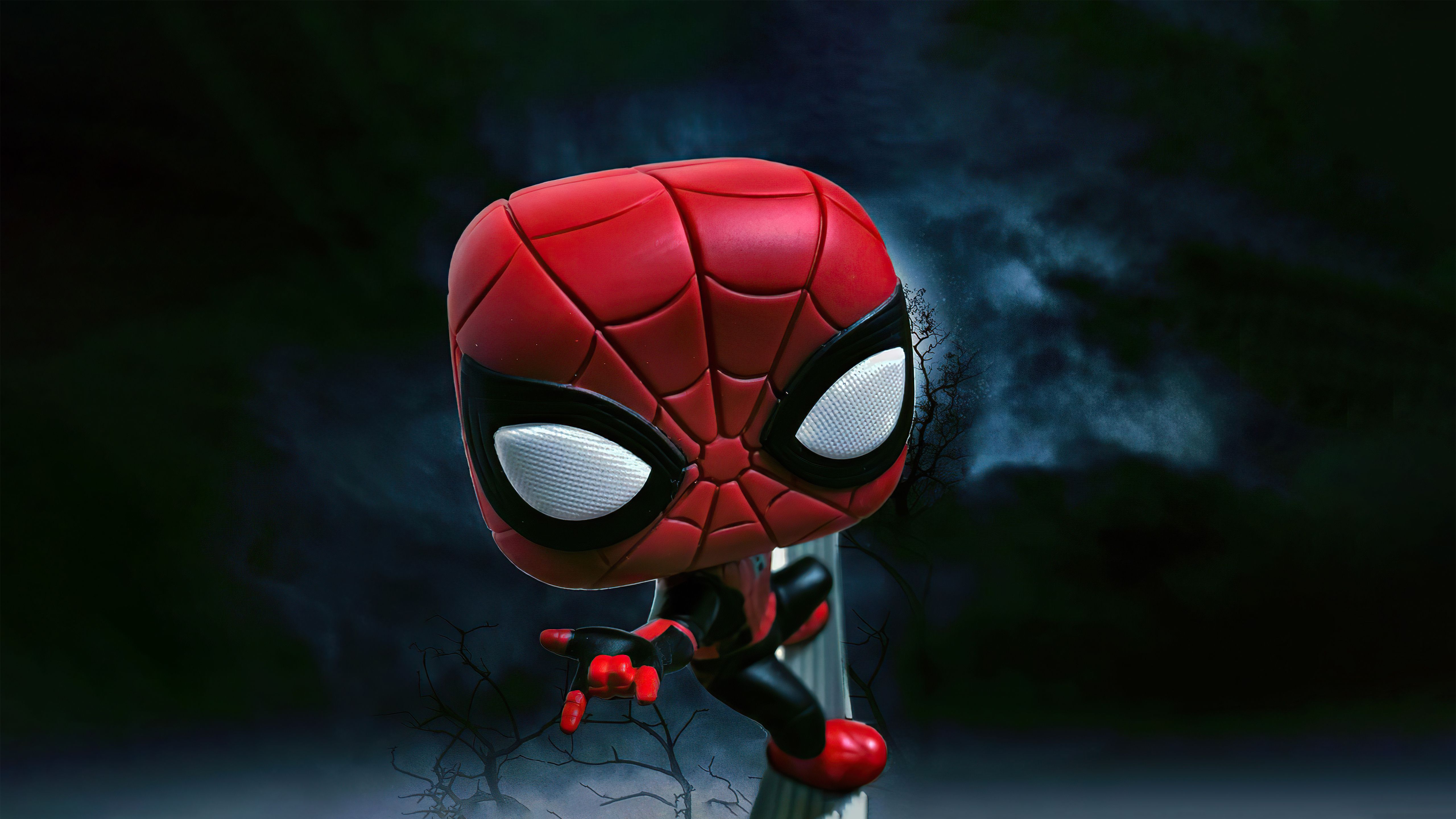 Spiderman Funko 5k HD 4k Wallpaper, Image, Background, Photo and Picture