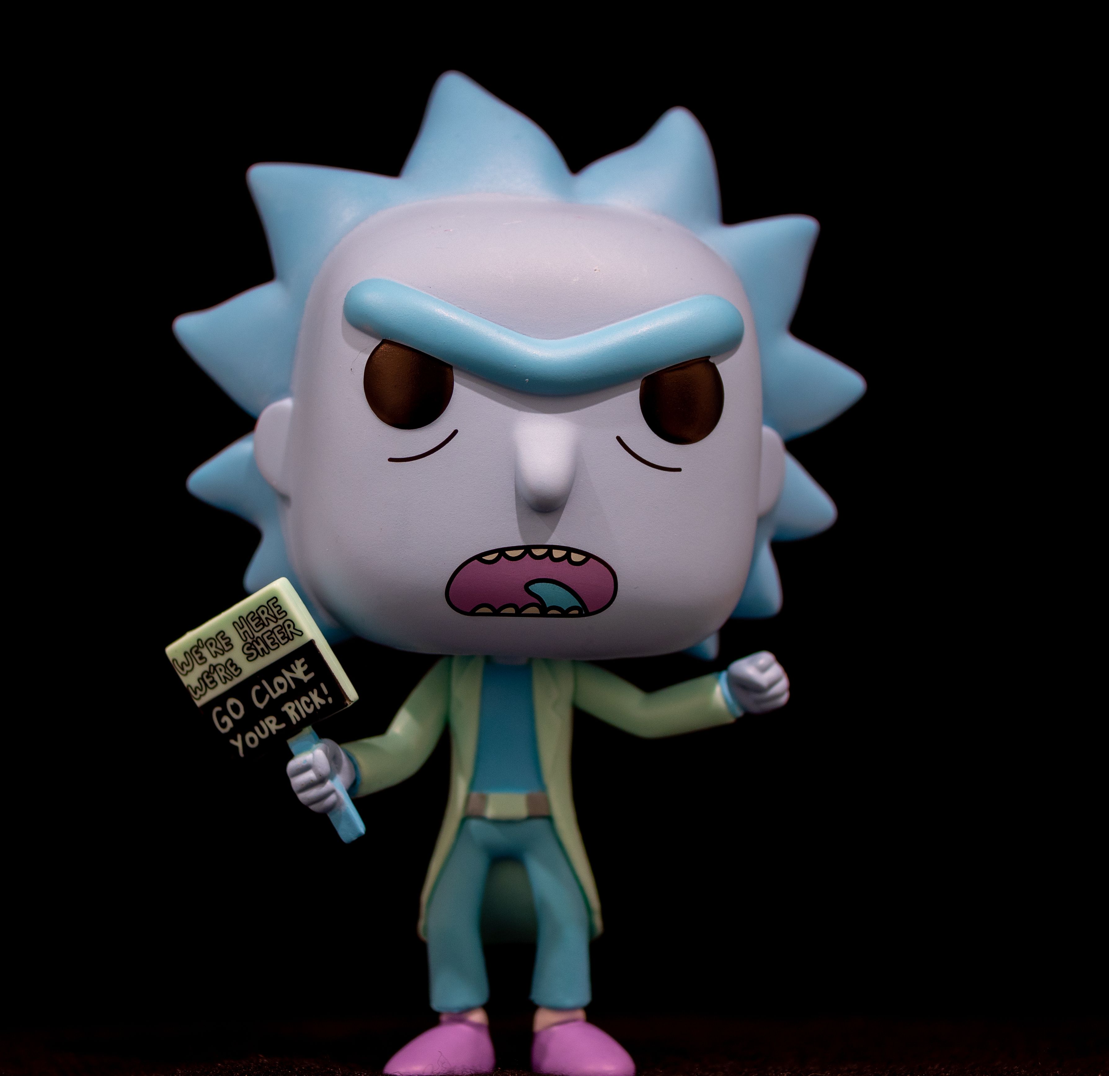 Free of Funko Pop, plastic toys, Rick and morty