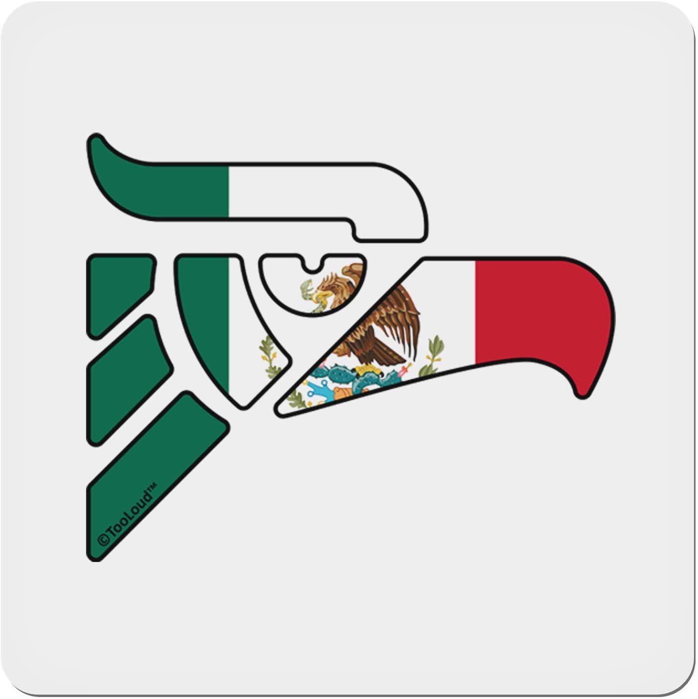 TOOLOUD Hecho en Mexico Eagle Symbol