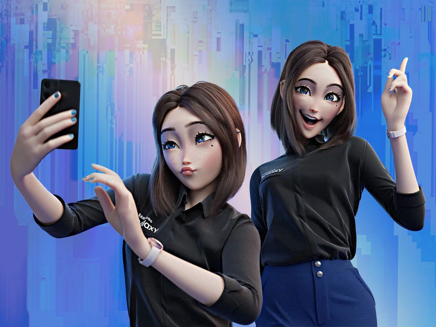 Who is Samantha Samsung, the currently popular online character?
