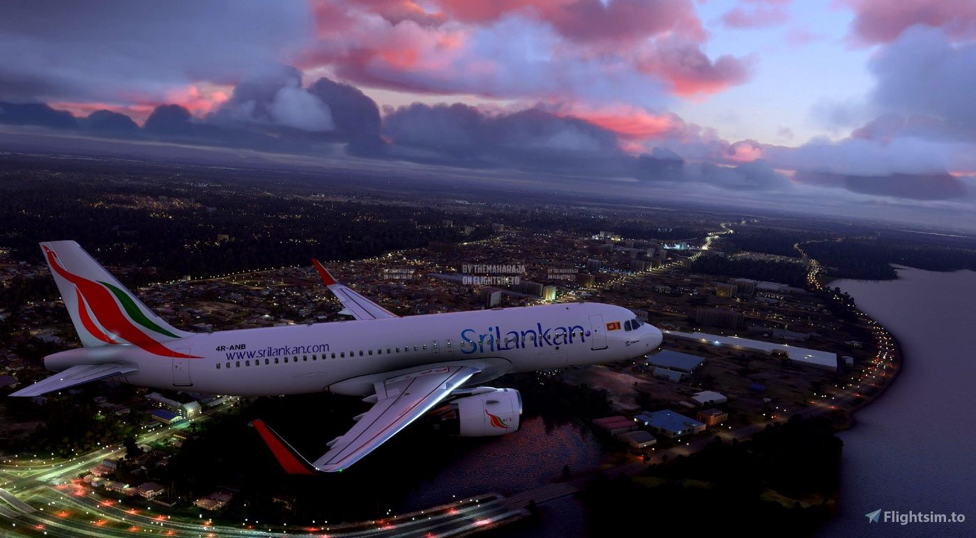 8K Srilankan Airlines Microsoft Flight Simulator