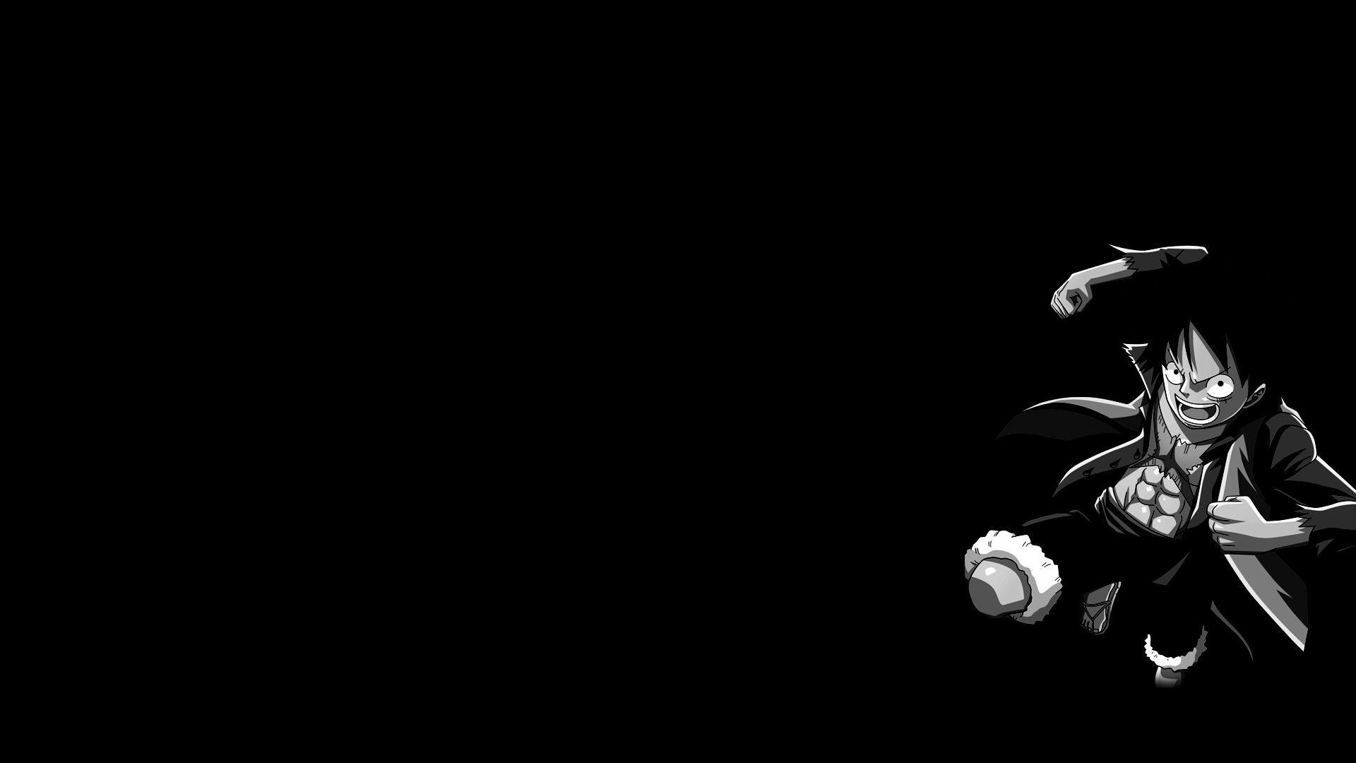 Luffy Wallpapers Hd Black And White.