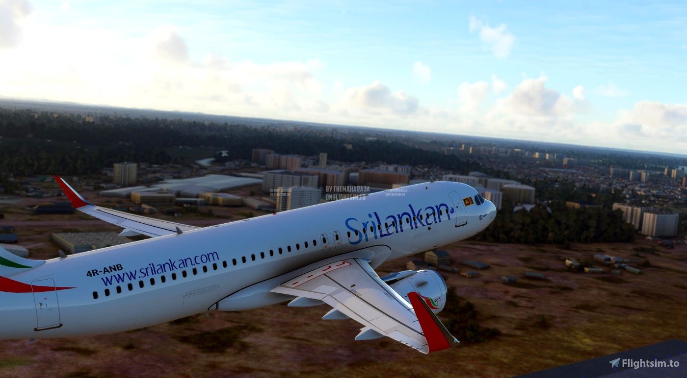 8K Srilankan Airlines Microsoft Flight Simulator