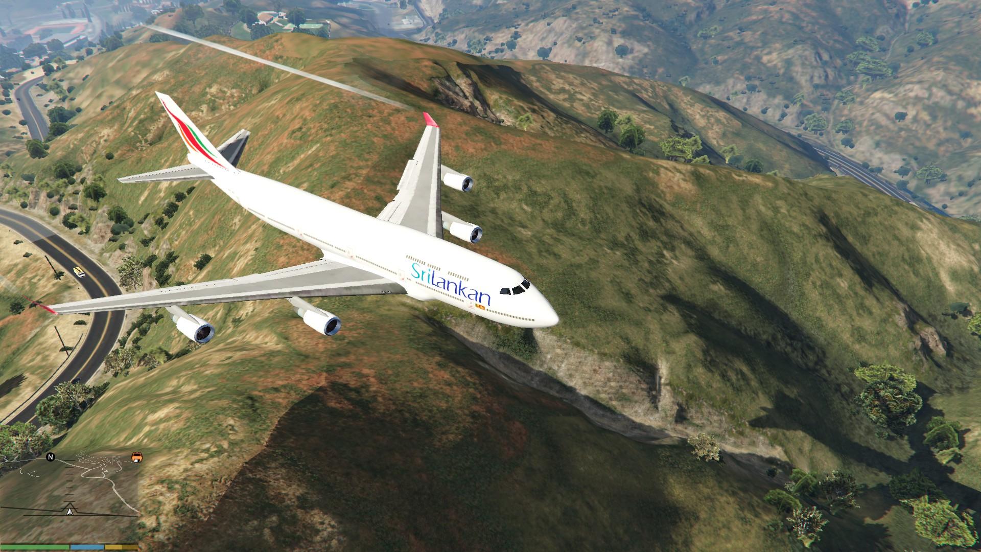 Sri Lankan Airlines Skin for Jumbo Jet