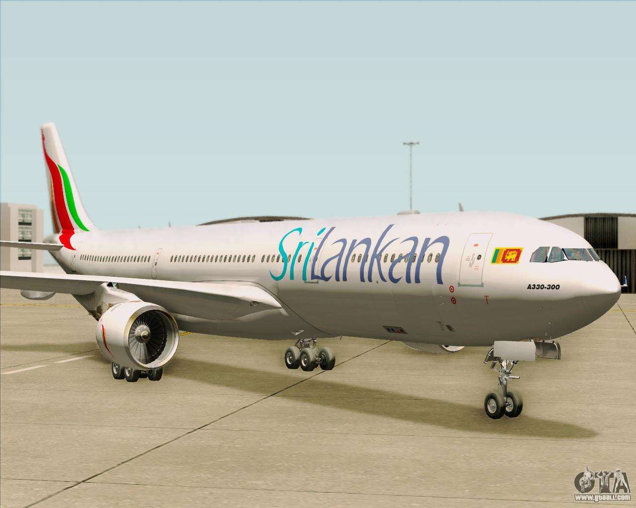 Airbus A330 300 SriLankan Airlines For GTA San Andreas
