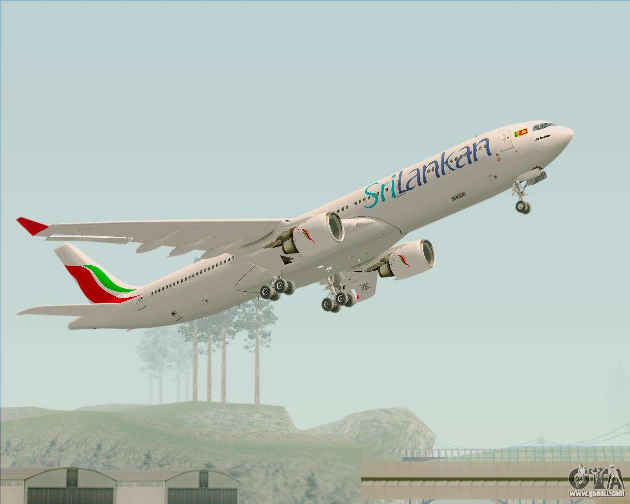 Airbus A330 300 SriLankan Airlines For GTA San Andreas