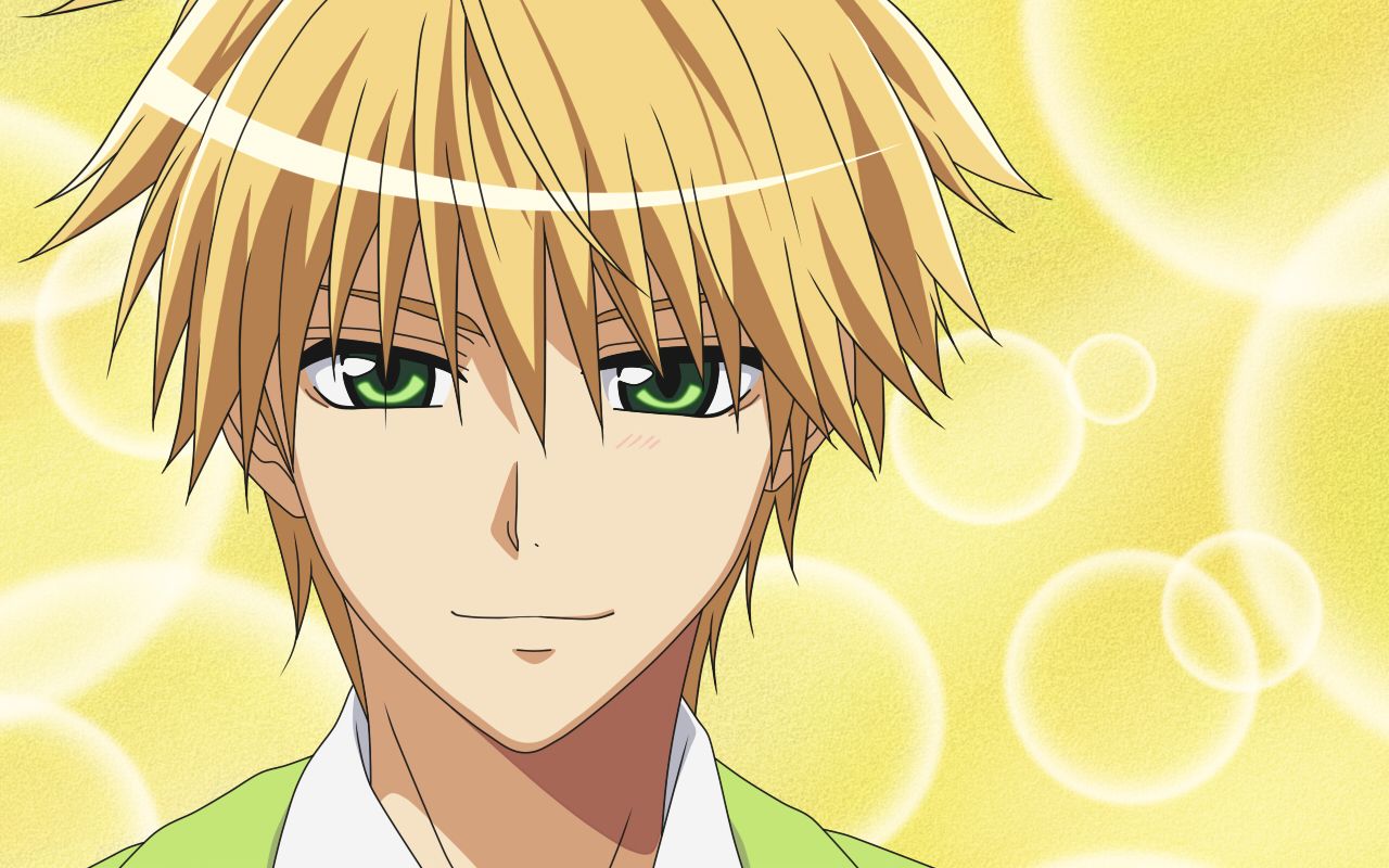 blonde hair close kaichou wa maid sama male usui takumi. konachan.net.com Anime Wallpaper