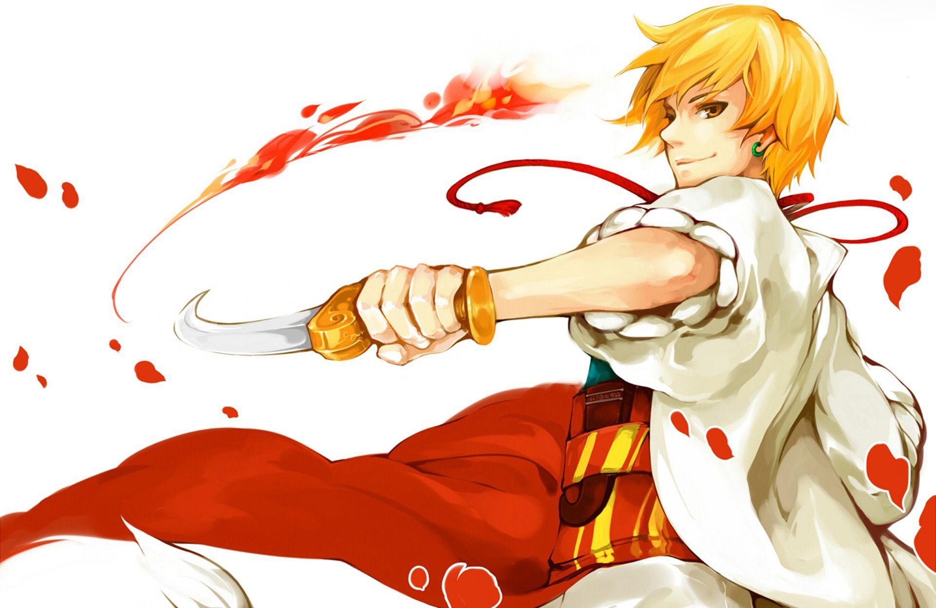 Anime Boy Free Download High Definition Wallpaper Anime Boy With Blonde Hair