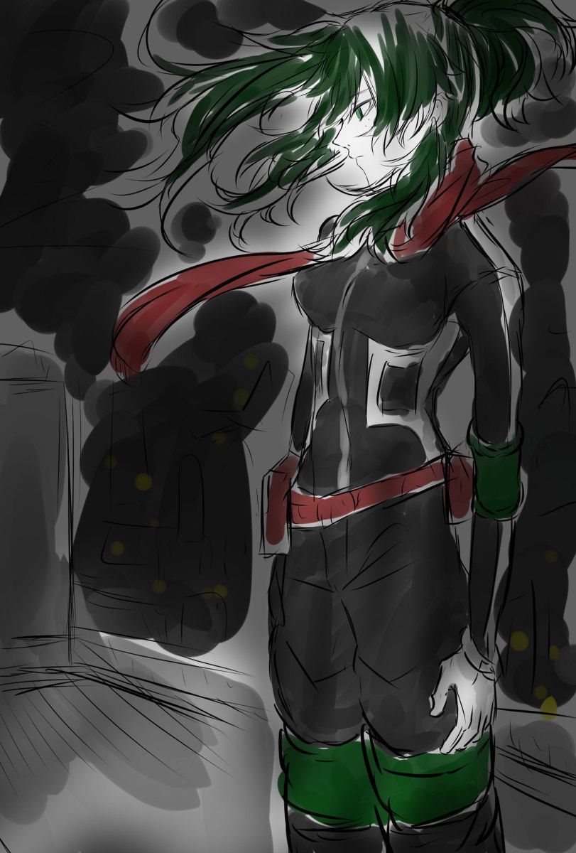 BNHA female Izuku (Villain). Female villains, My hero, Hero