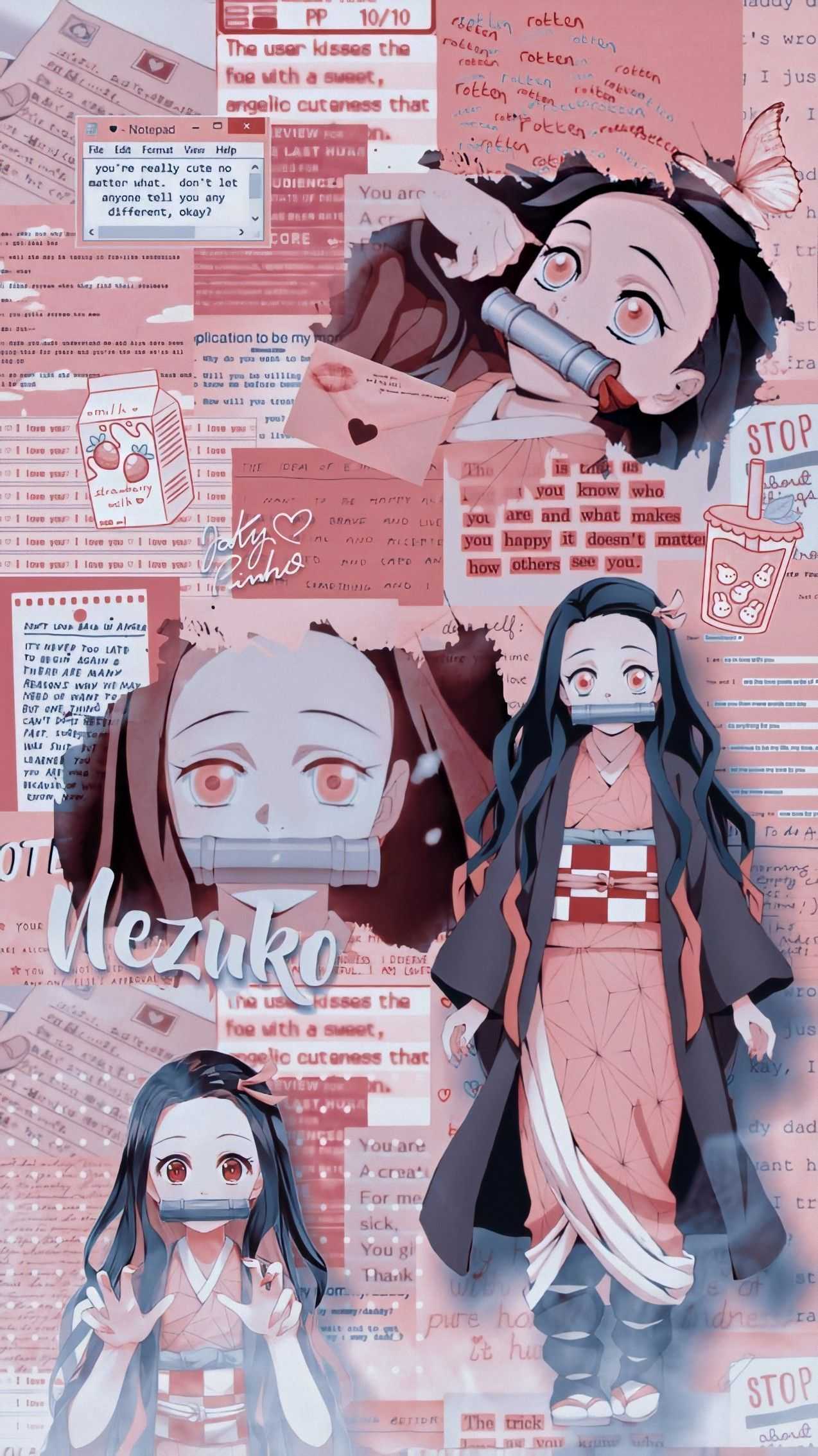 Cute Nezuko And Tanjiro Wallpapers  Wallpaper Cave