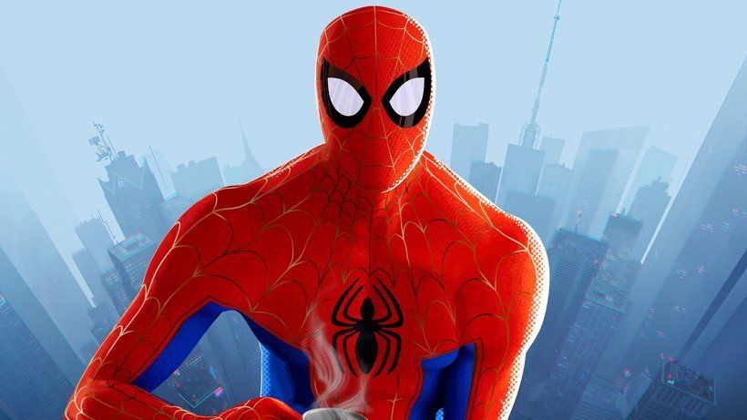 Peter Parker Spider Man: Into The Spider Verse 8K