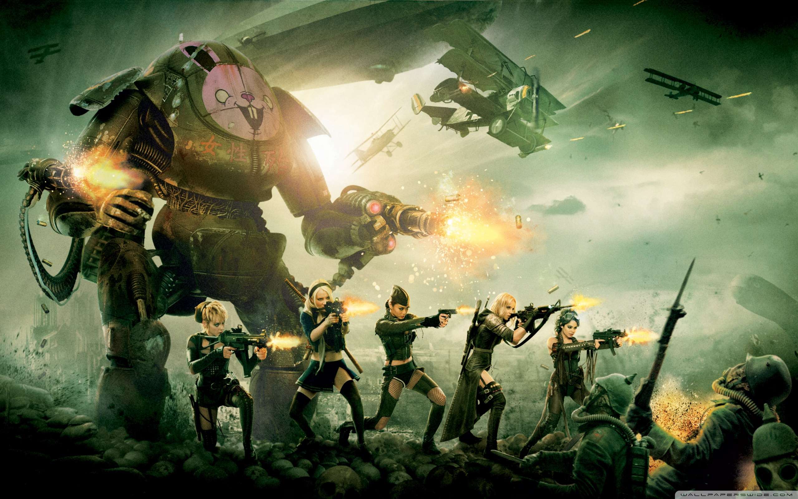 Free download View Of Sucker Punch Battle Scene Wallpaper HD Wallpaper [2560x1600] for your Desktop, Mobile & Tablet. Explore Suckerpunch Wallpaper. Sucker Punch Wallpaper Themes, Emily Browning Sucker Punch