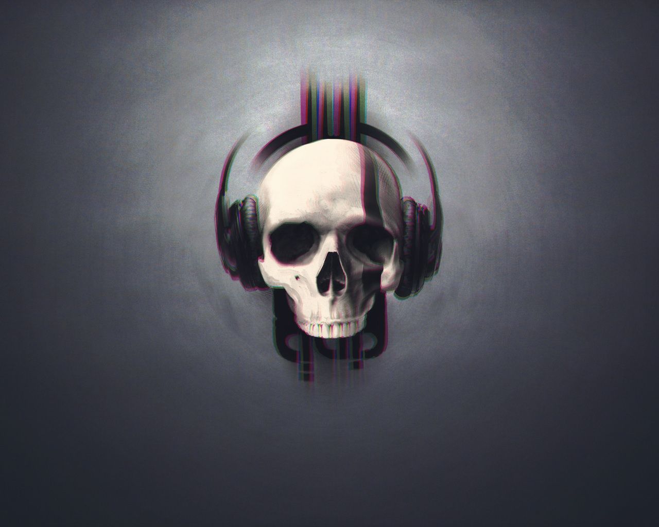Skull Glitch Art 1280x1024 Resolution HD 4k Wallpaper, Image, Background, Photo and Picture