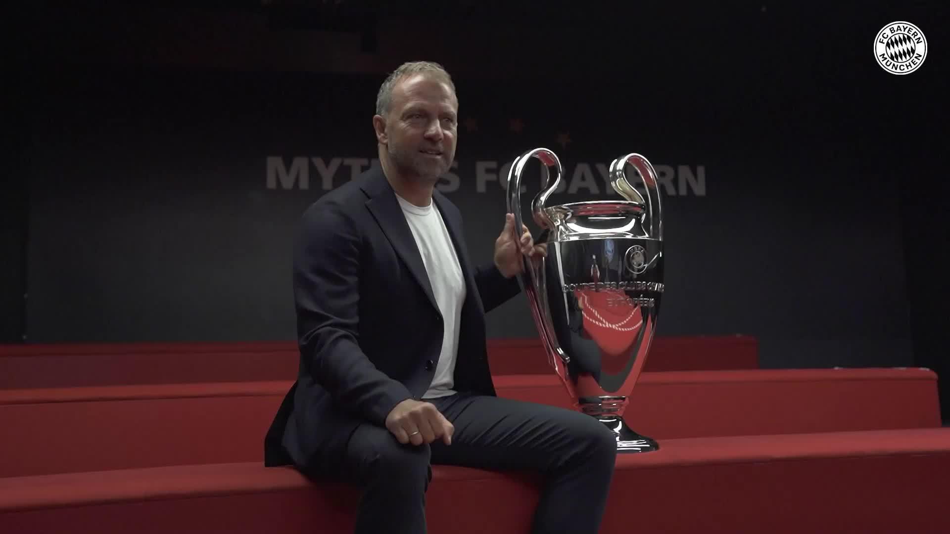 Germany: Hansi Flick Presents Bayern Munich's Silverware After A Historic Treble Winning Season