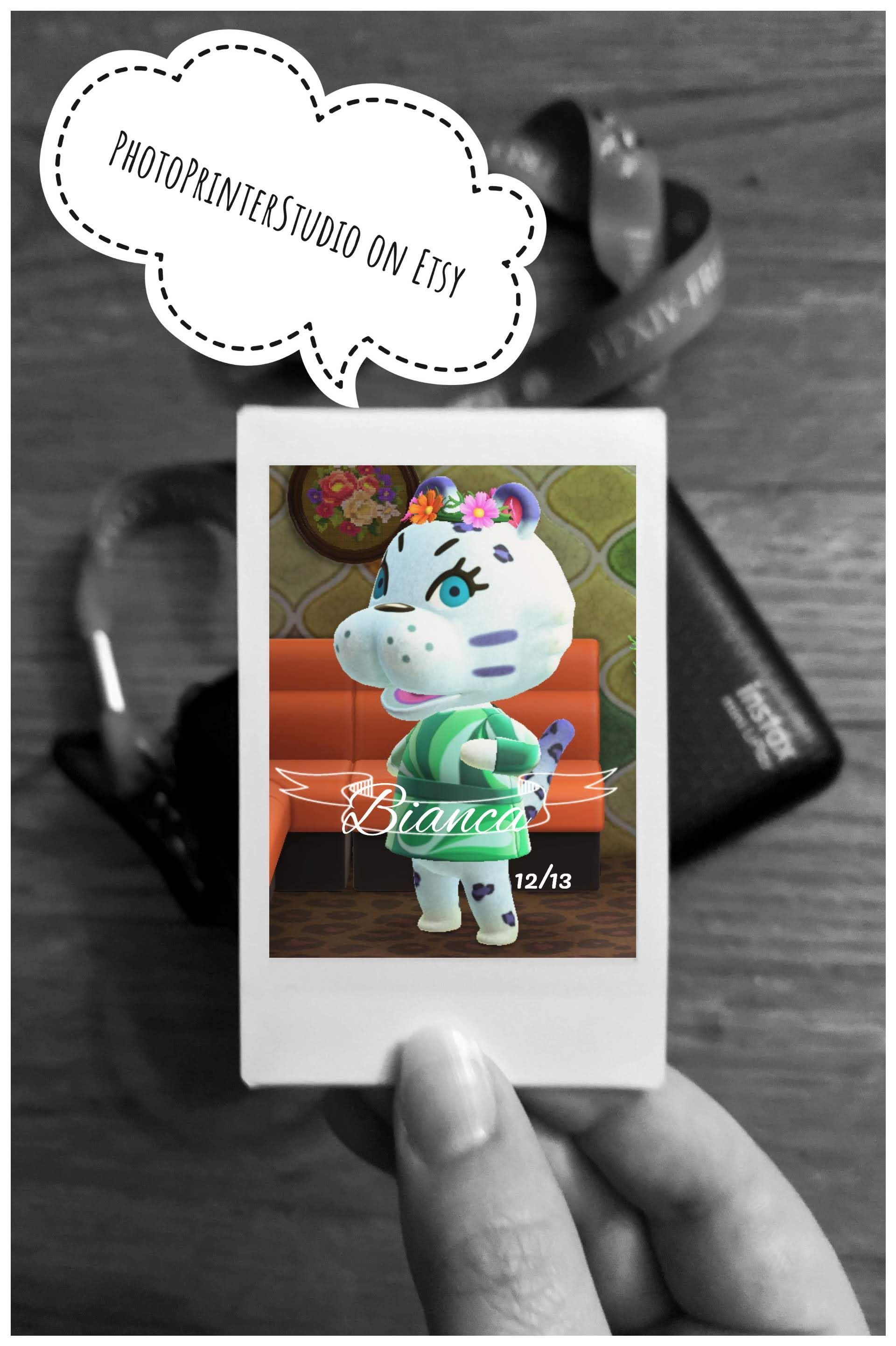 Bianca Custom Animal Crossing New Horizons Amiibo Card. Animal crossing amiibo cards, Animal crossing, Amiibo