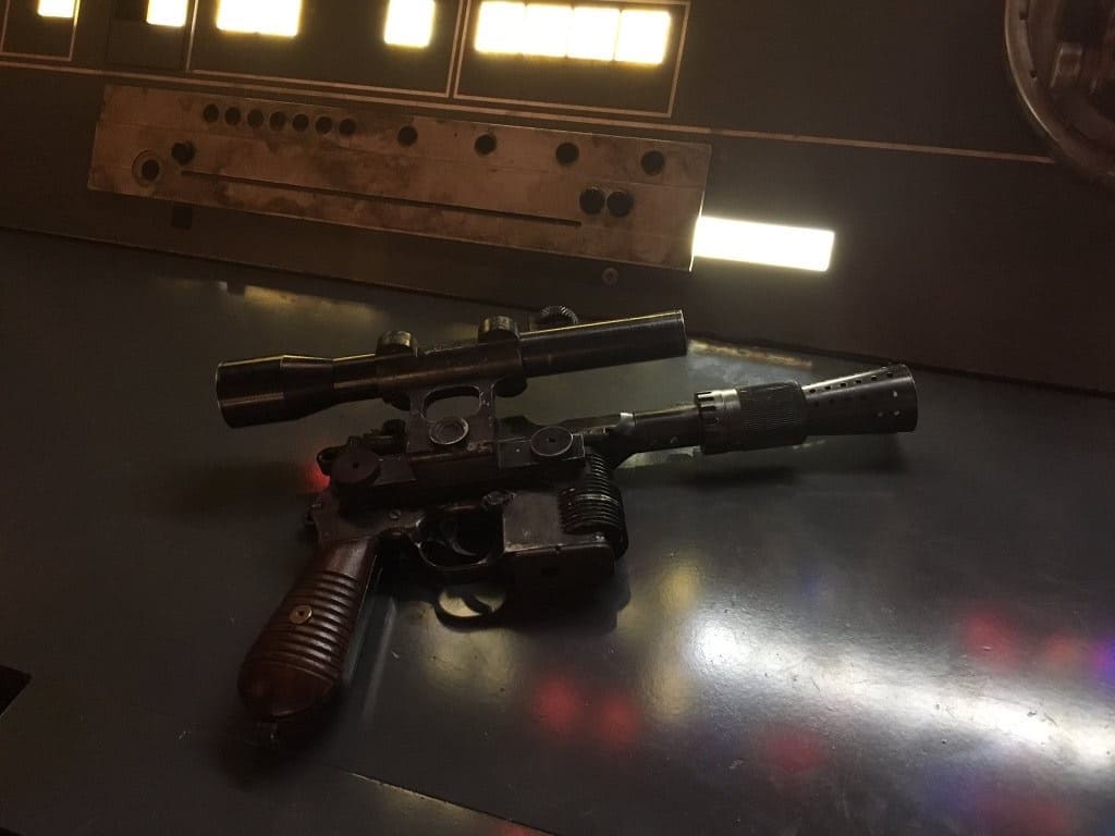 Chris Miller tweets a pic of Han Solo's blaster from Han Solo: A Star Wars Story!. Making Star Wars