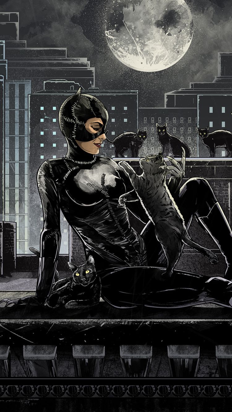 Catwoman Art iPhone 6, iPhone