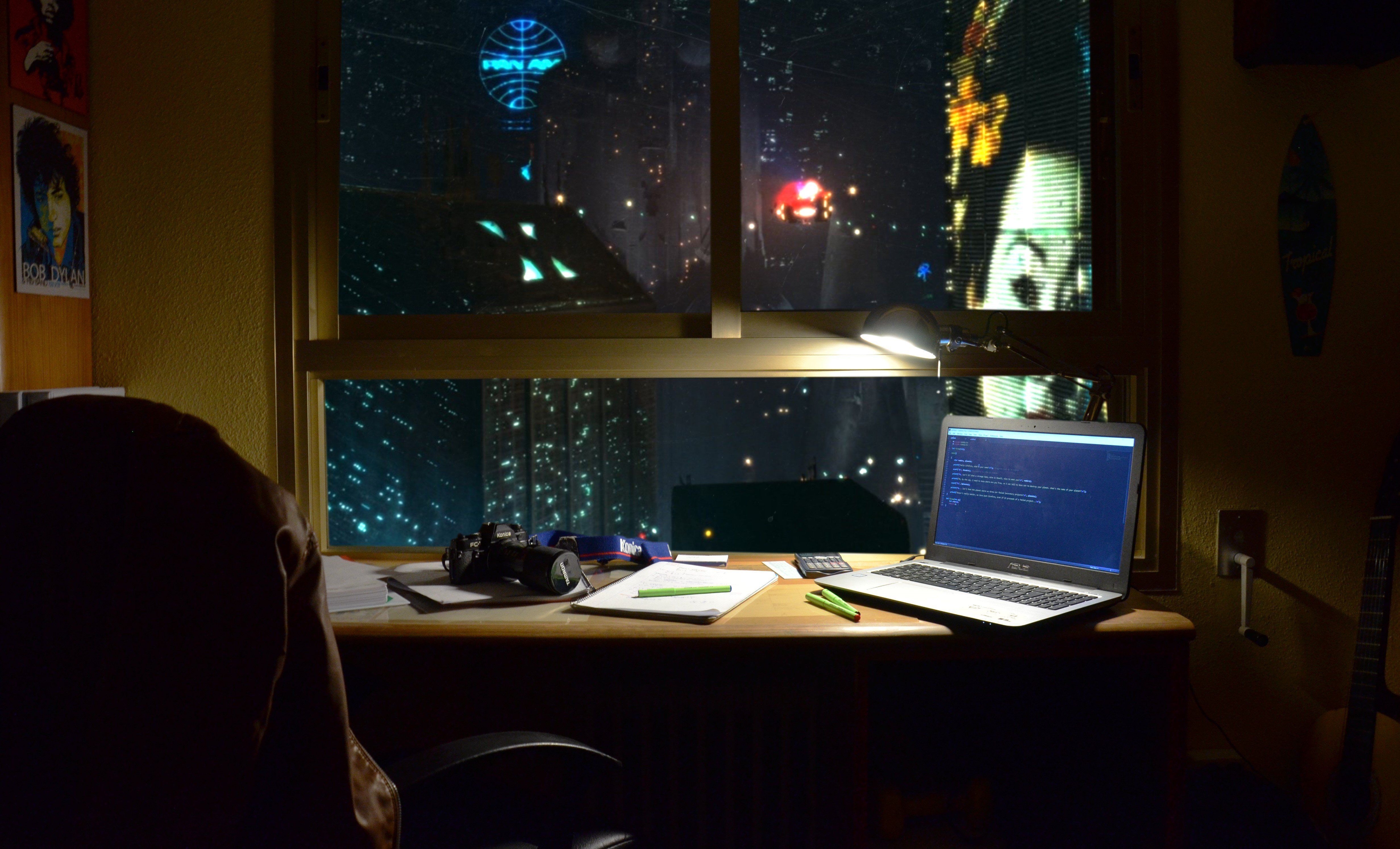 Blade Runner, Cyberpunk, Vaporwave, Photography, Programming HD Wallpaper / Desktop and Mobile Image & Photo