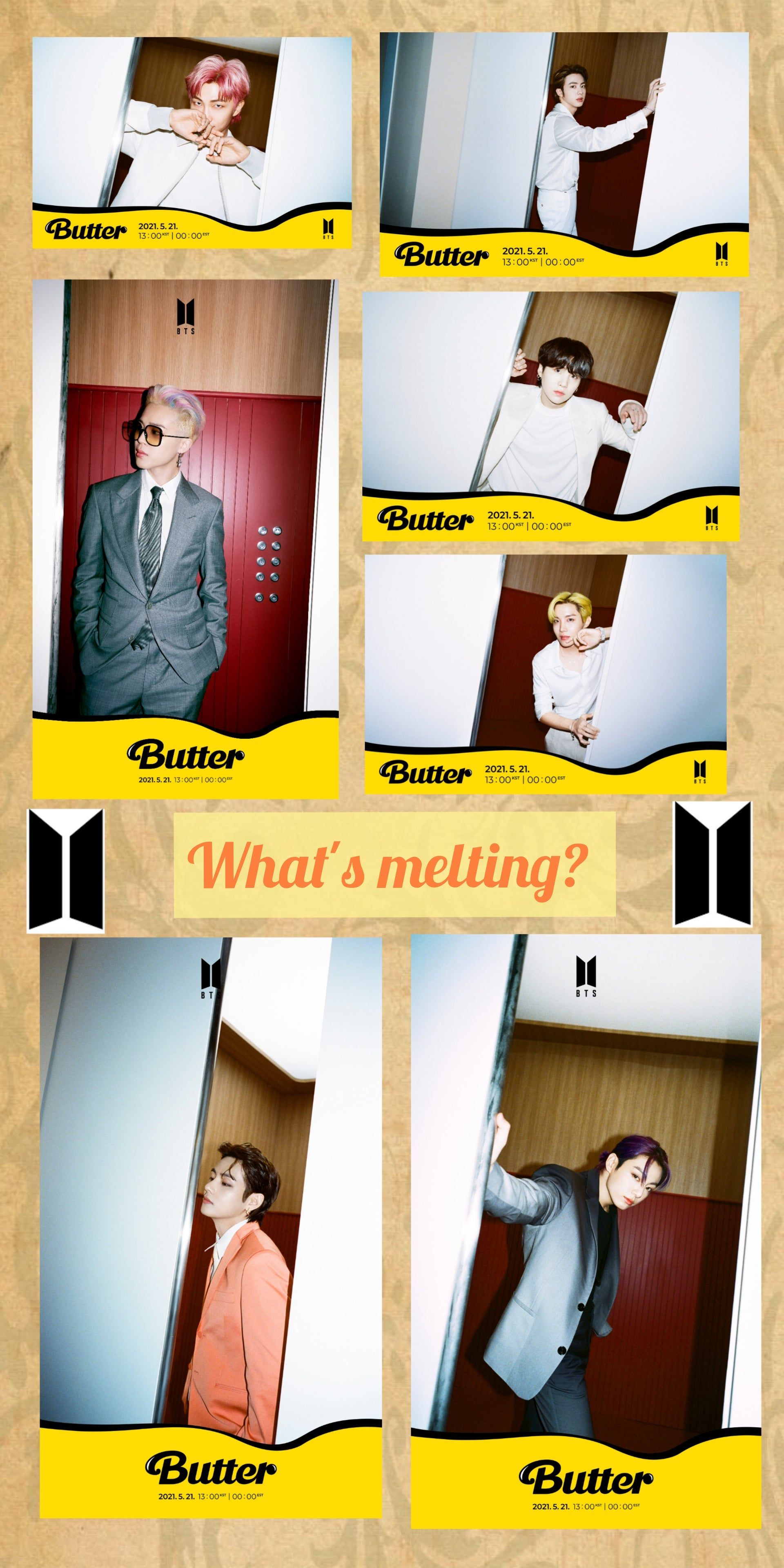 BTS butter wallpaper