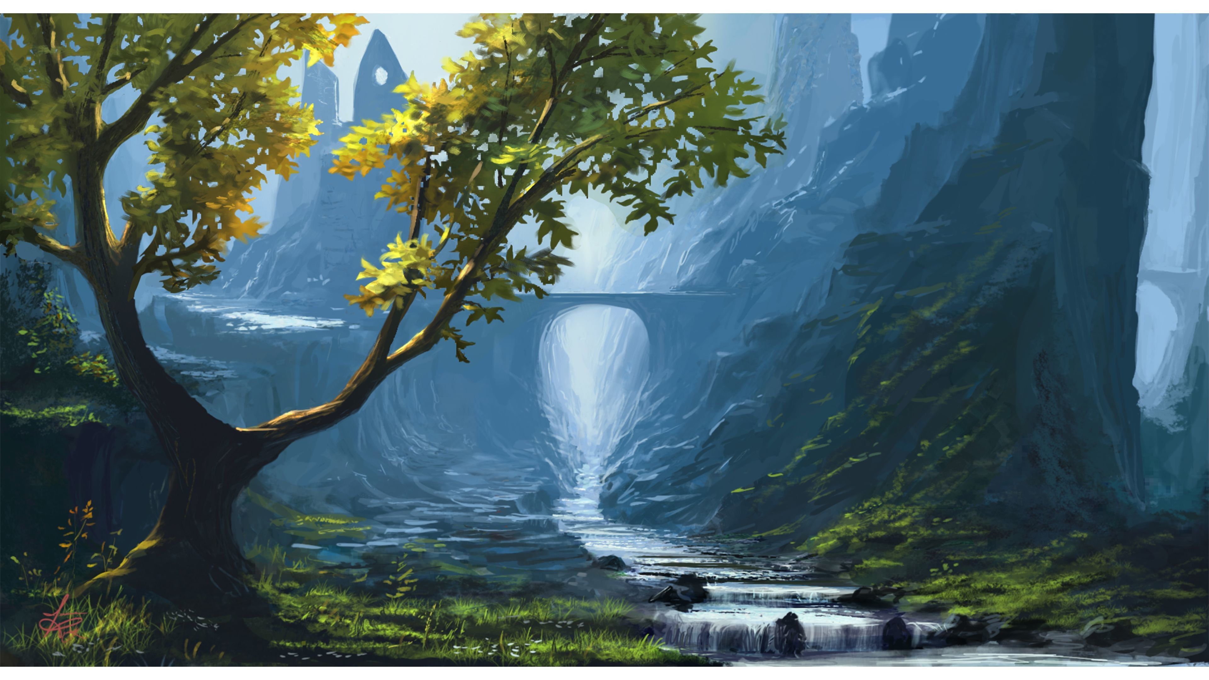 Fantasy Nature Wallpaper 4k