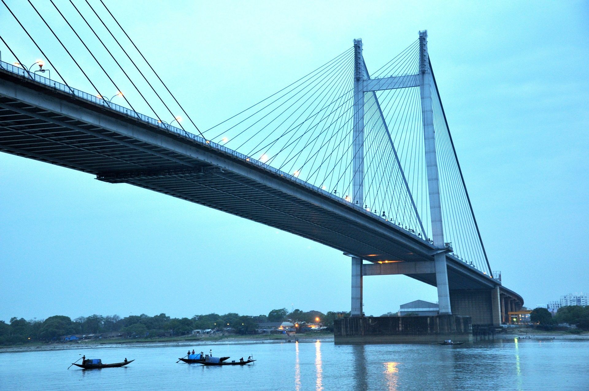 Free Download Image Of Bridge At Kolkata Setu HD Wallpaper