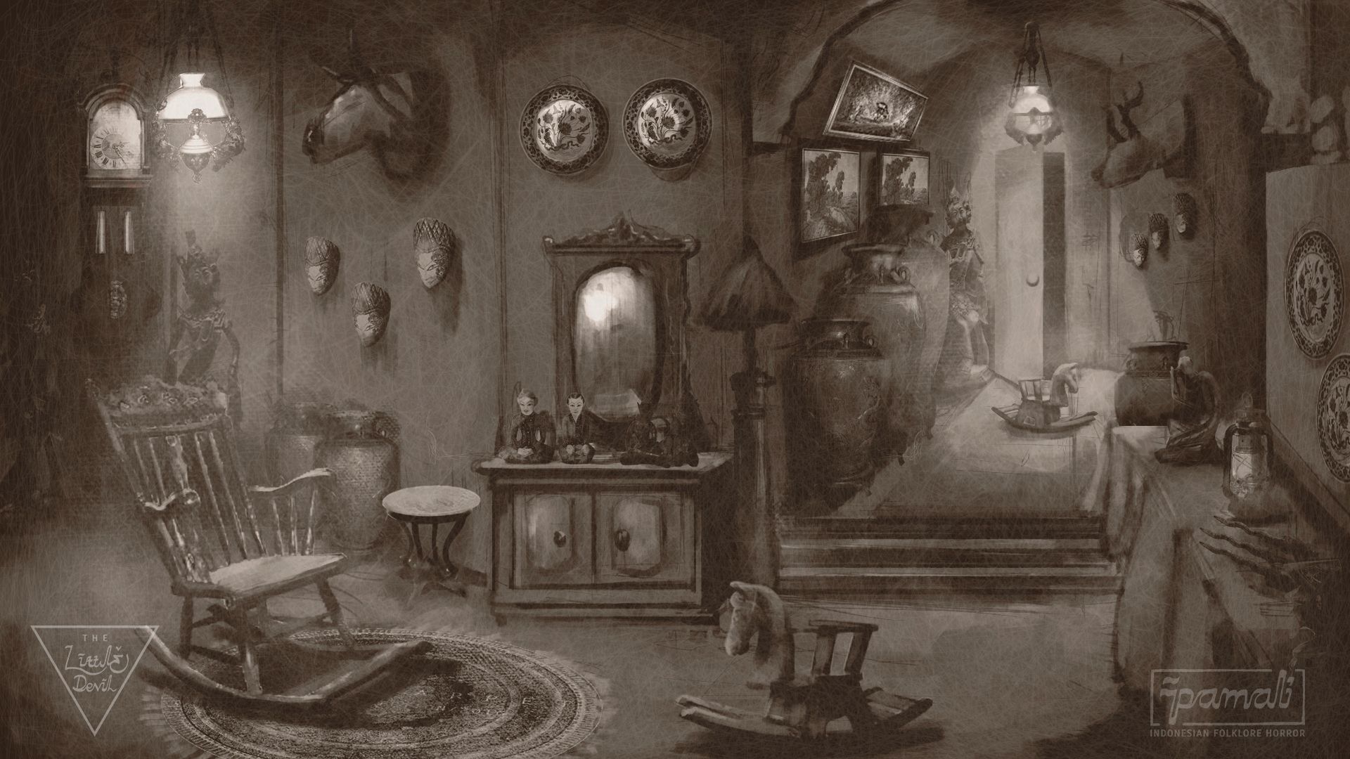 Pamali: Indonesian Folklore Horror Little Devil promotional art