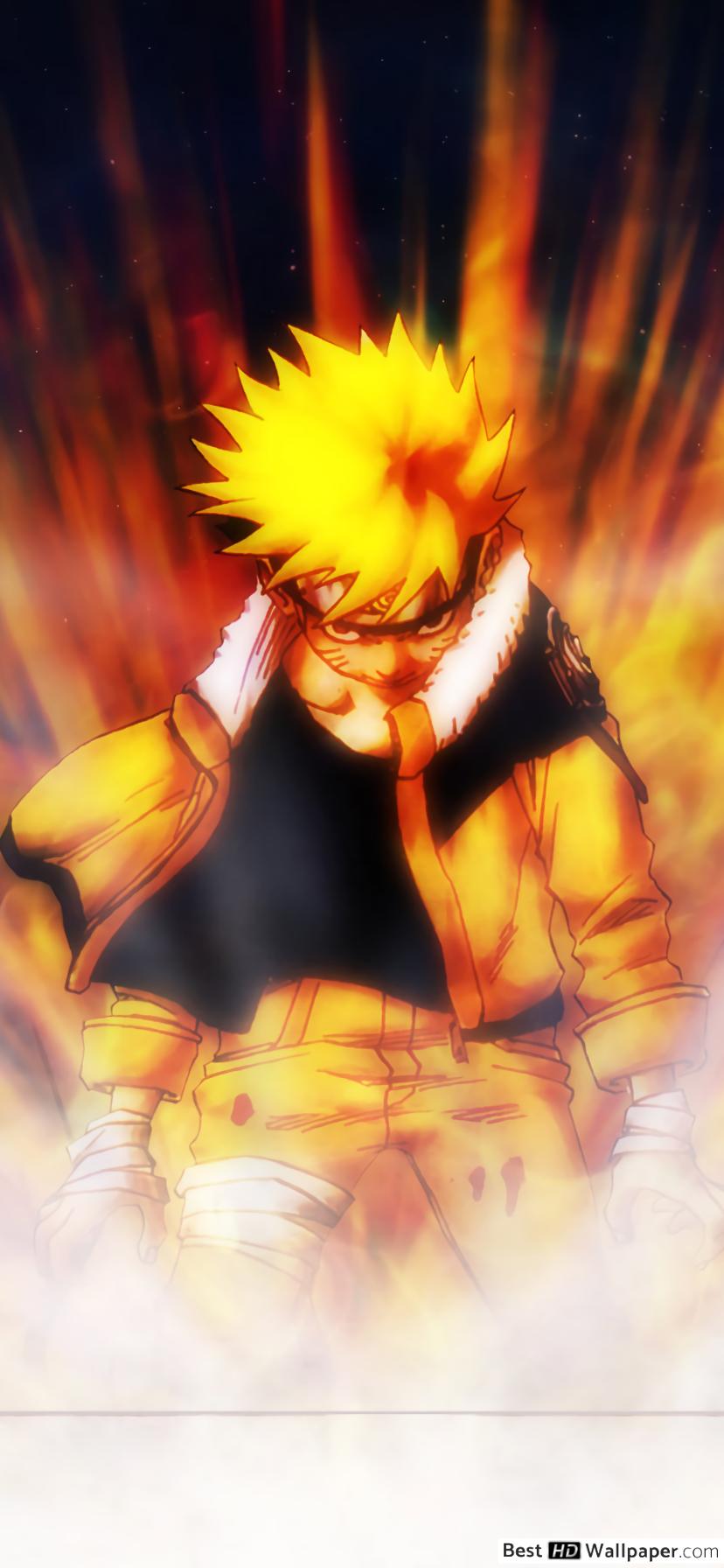 Naruto Uzumaki power unleash HD wallpaper download