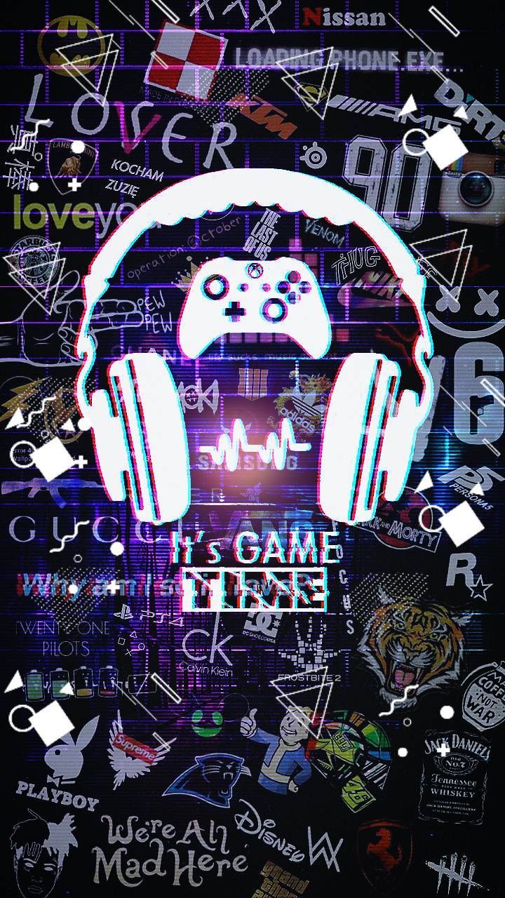 Download Game time wallpaper by Jay_23_34 now. Browse millions of popular ga. Gaming wallpaper, Retro games wallpaper, Gaming wallpaper hd