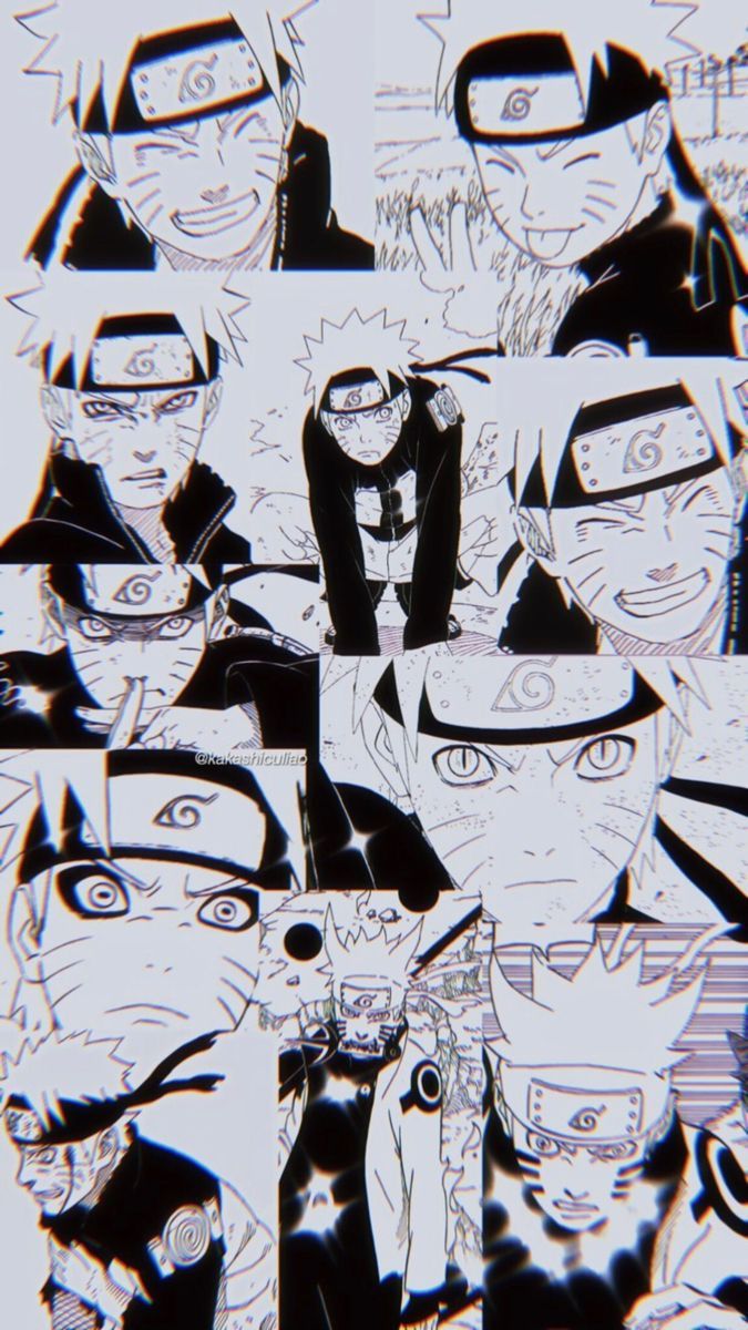 Black Aesthetic Anime Wallpaper New Naruto uzumaki manga {cc: kakashiculiao insta}. Anime Anime Wallpaper Phone 2021