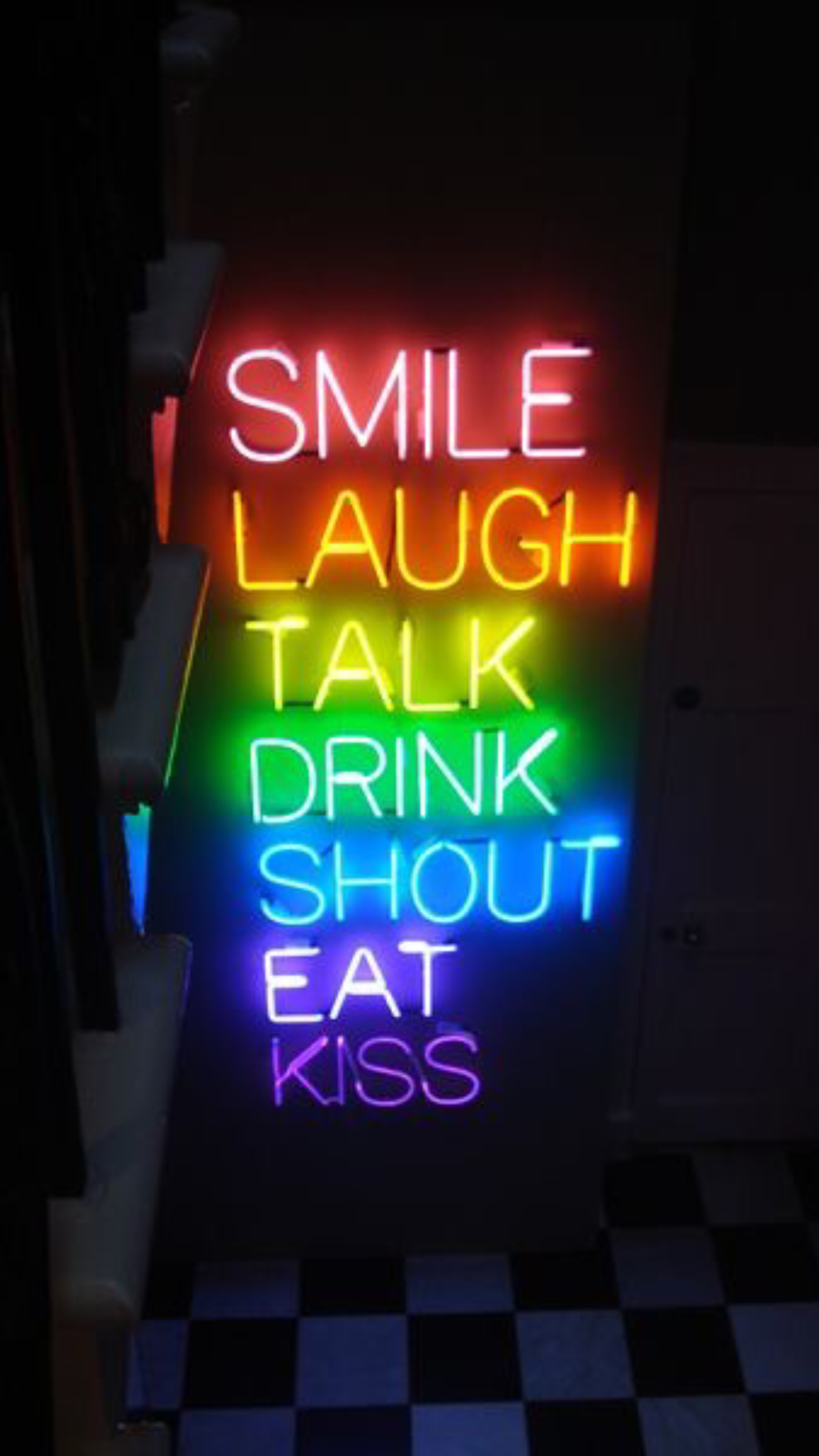<3. Neon quotes, Neon signs, Rainbow aesthetic