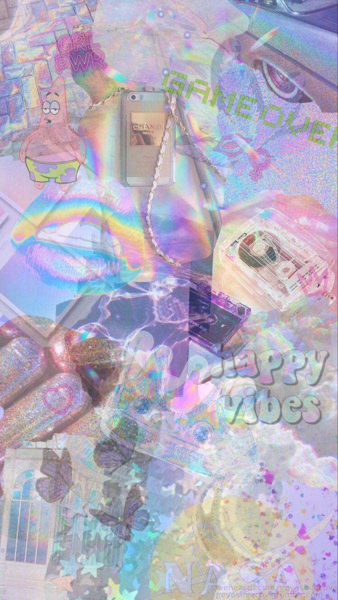 Holographic Background Aesthetic. Aesthetic iphone wallpaper, Pretty wallpaper iphone, iPhone wallpaper tumblr aesthetic