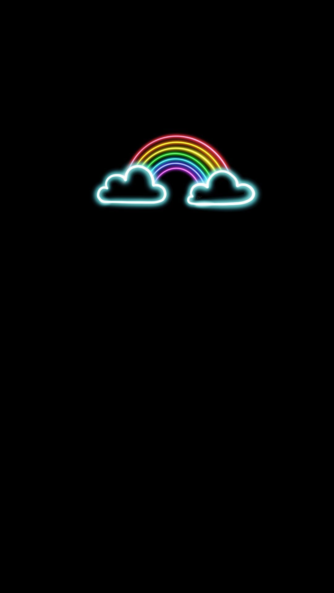 Neon Rainbow Wallpaper