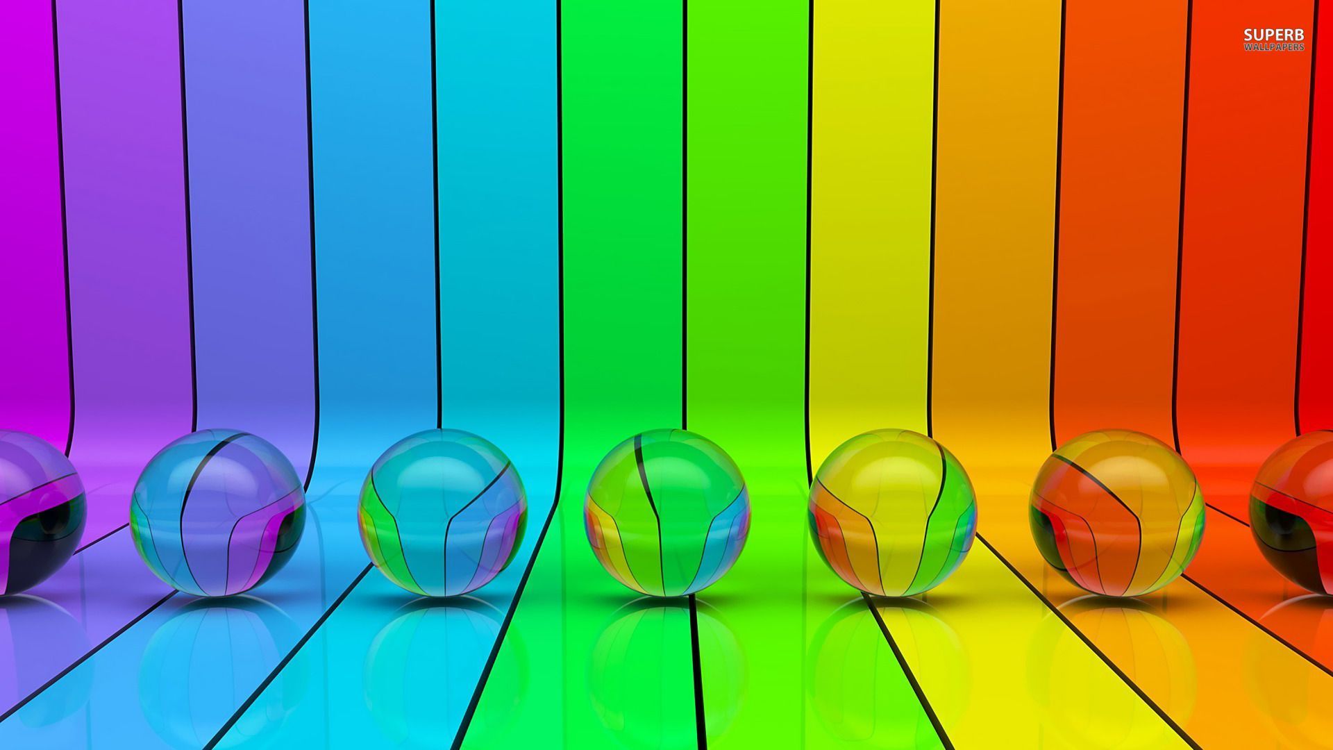 3D Rainbow Wallpaper High Definition Q. Rainbow wallpaper, Rainbow colors, Abstract