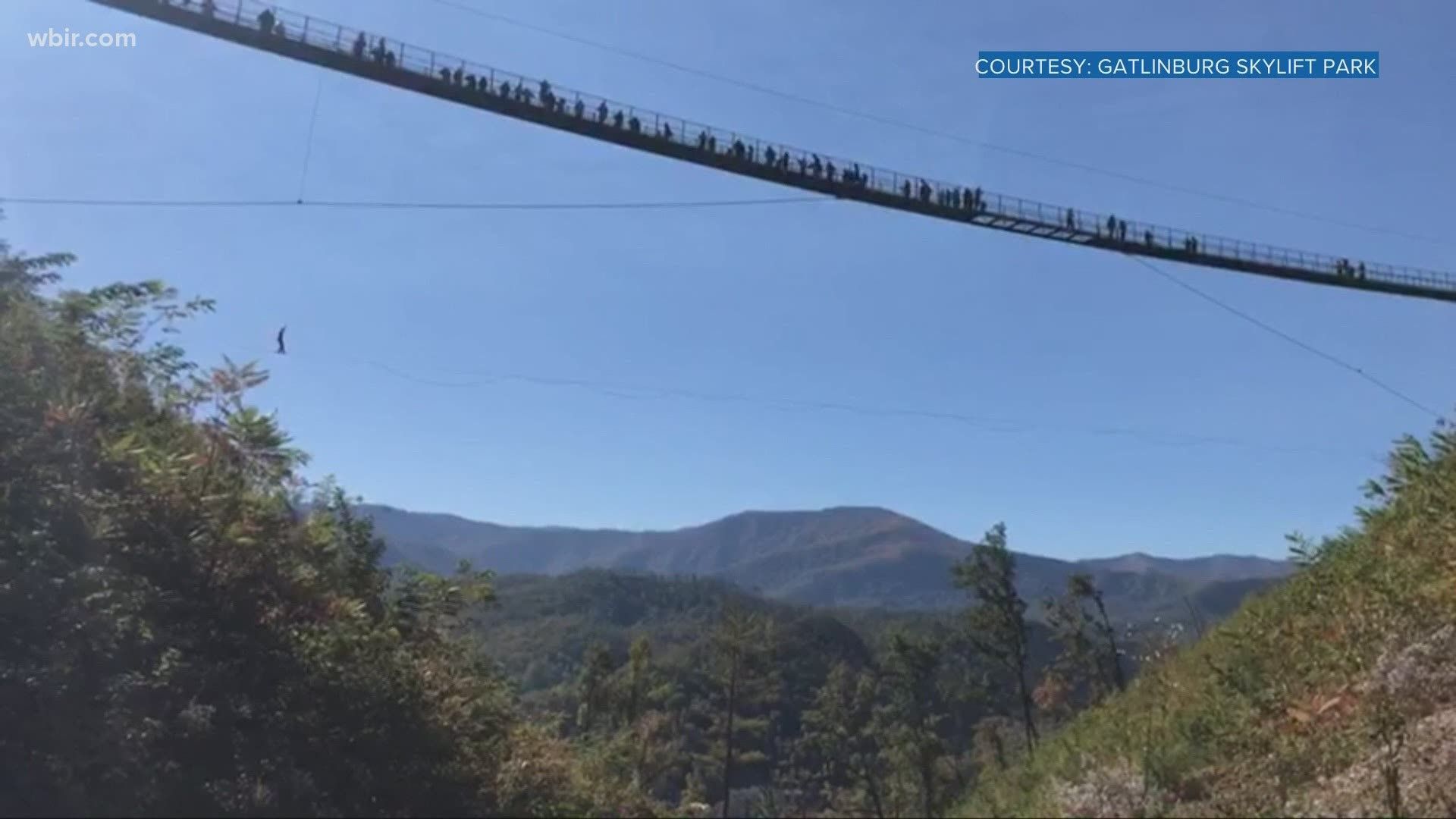 Highliners perform at SkyLift Park in Gatlinburg