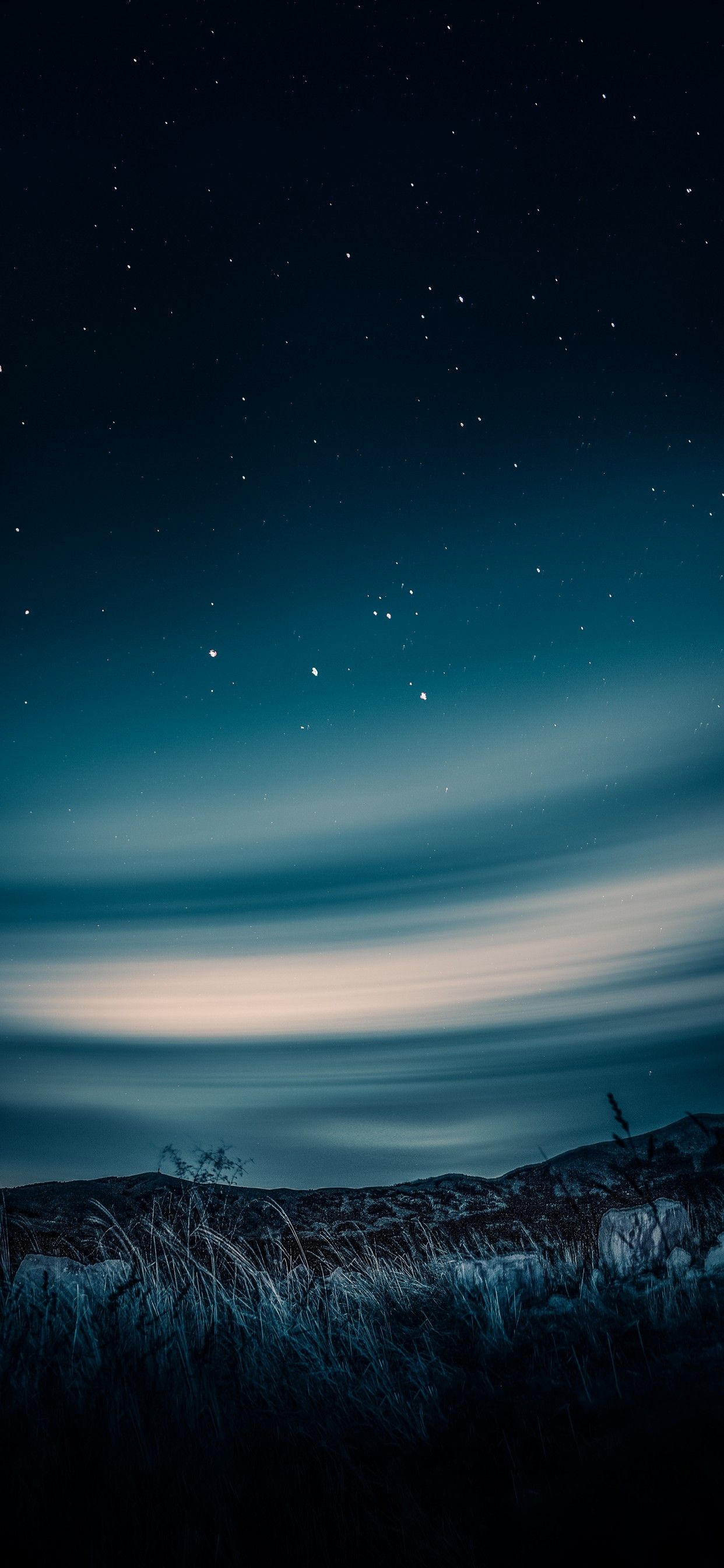 Aurora Borealis 4K Wallpaper, Night sky, Stars, Landscape, Starry sky, Nature