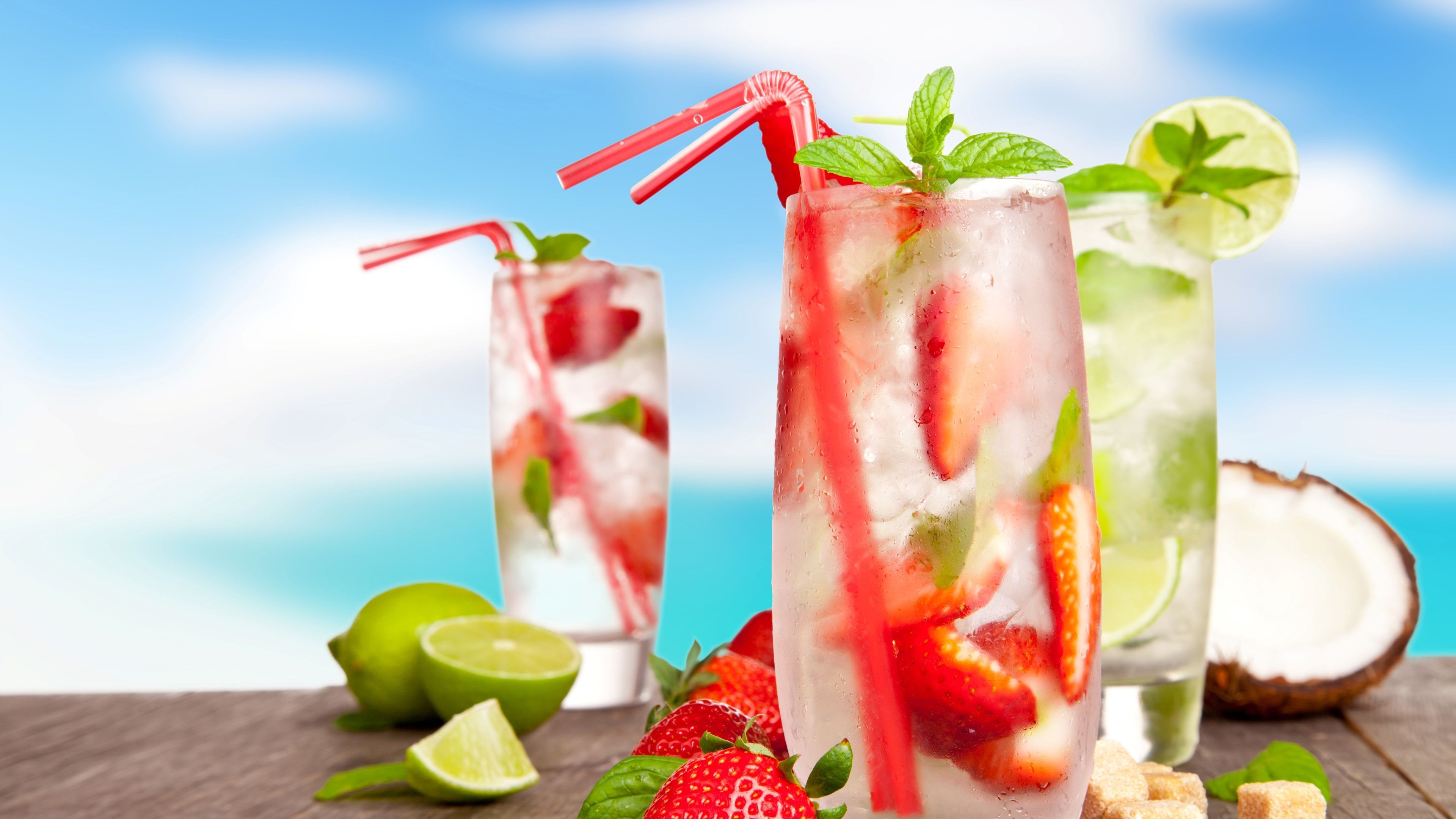 Summer Ice Drinks Wallpapers Wallpaper Cave