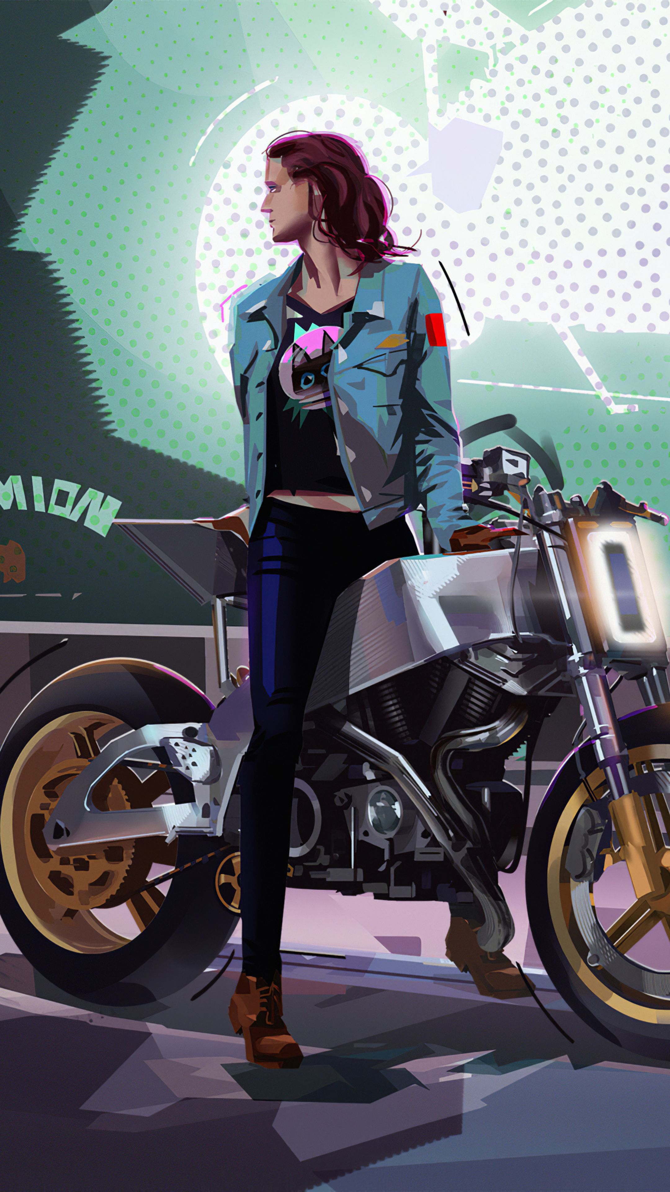 Bike Rider Girl 4k Sony Xperia X, XZ, Z5 Premium HD 4k Wallpaper, Image, Background, Photo and Picture
