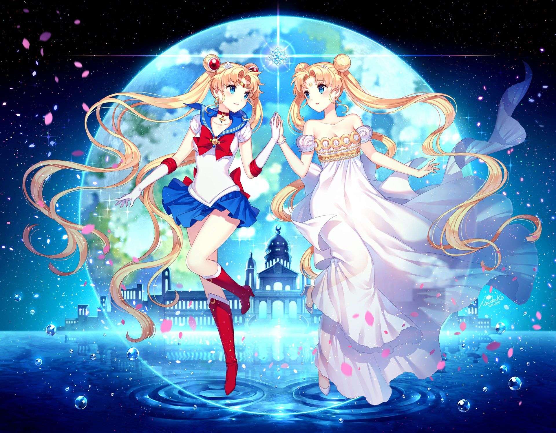 High Resolution Sailor Moon iPad Wallpaper