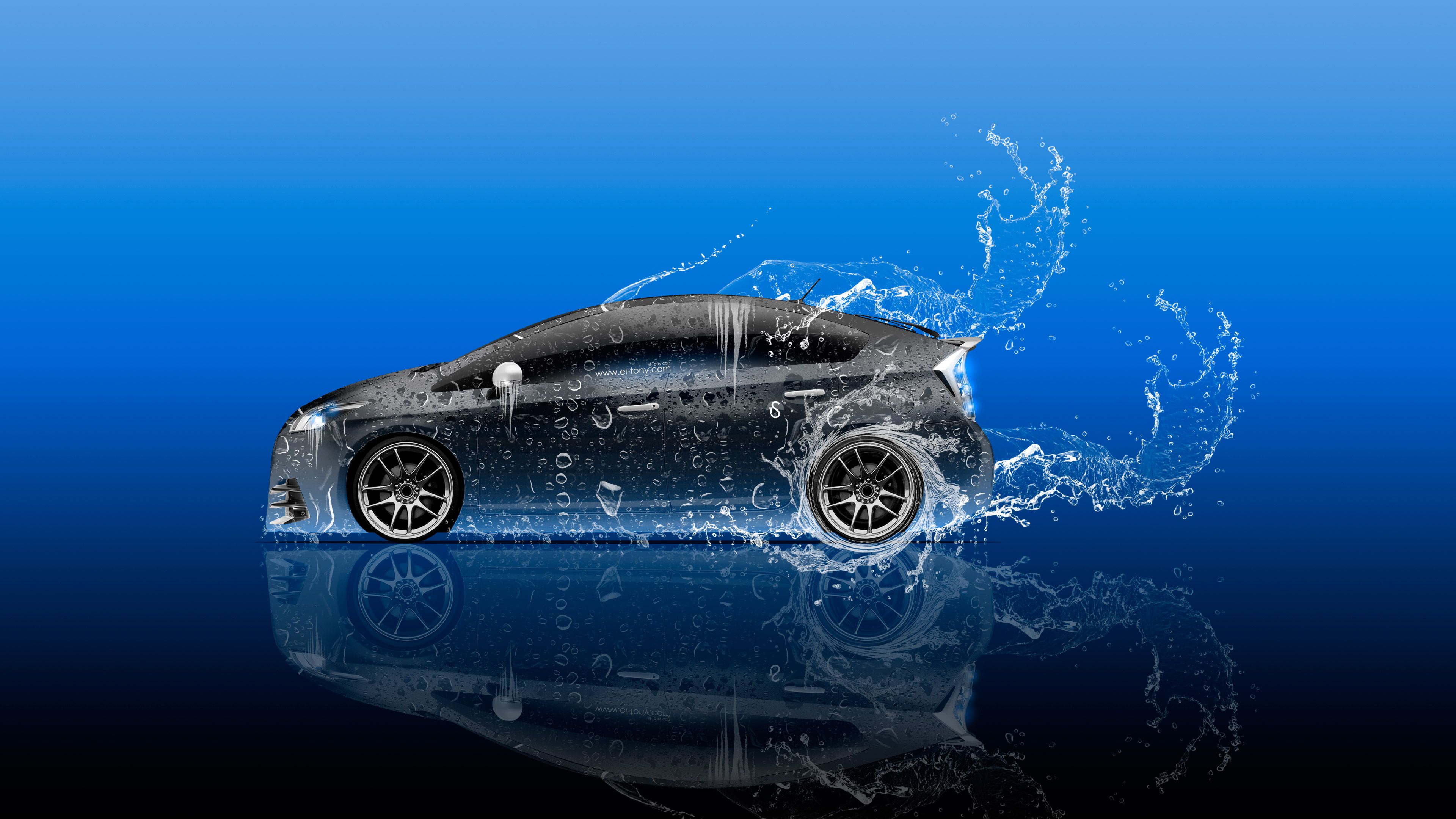 Free download Toyota Prius Hybrid Side Super Water Car 2015 Wallpaper [3840x2160] for your Desktop, Mobile & Tablet. Explore Prius Wallpaper. Prius Wallpaper, Toyota Prius Wallpaper