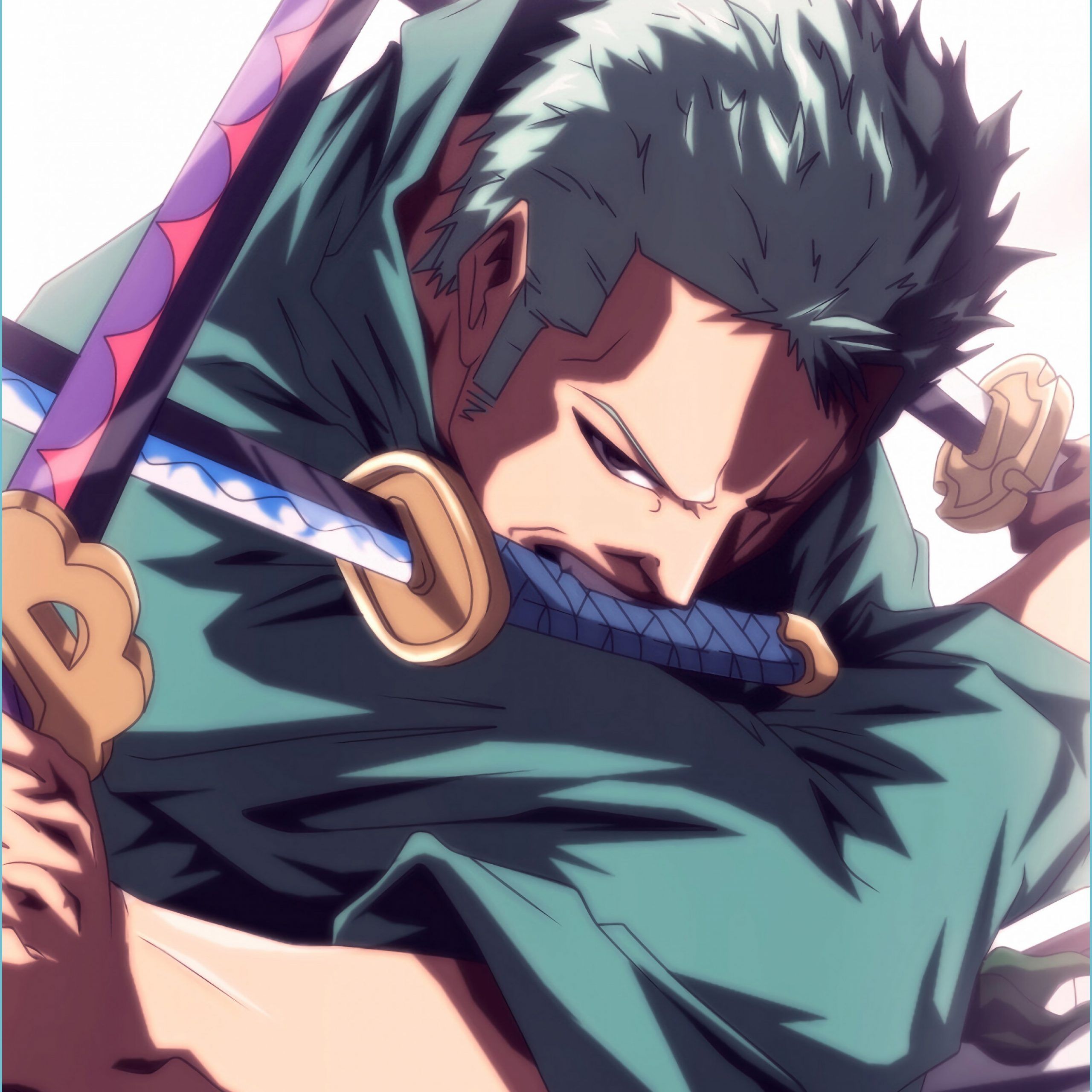 Roronoa Zoro, 114 Sword Style, Katana, One Piece, 14K iPhone Zoro Wallpaper 4k