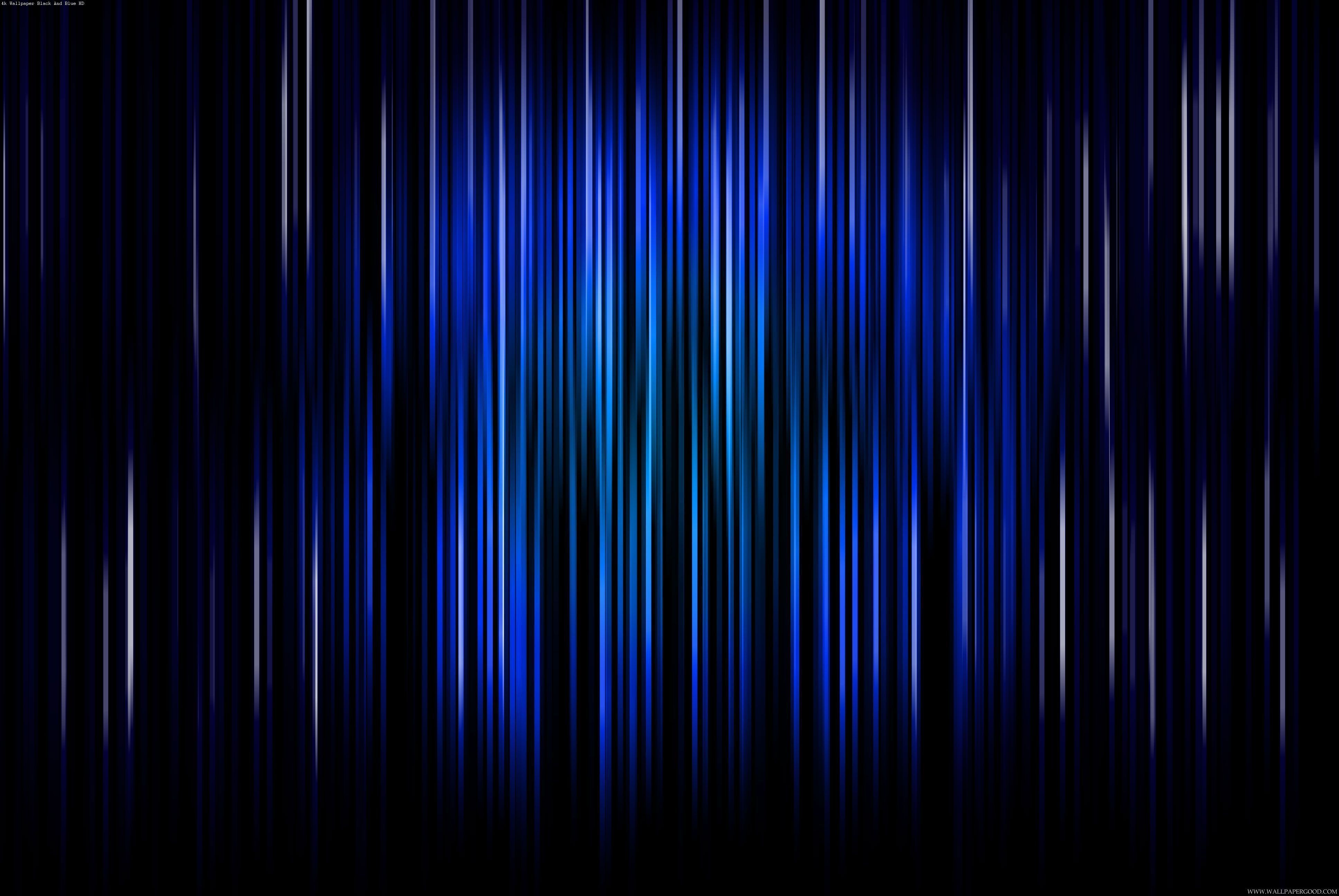 4k Wallpaper Black And Blue HD. Black and blue wallpaper, Thin blue line wallpaper, Abstract wallpaper