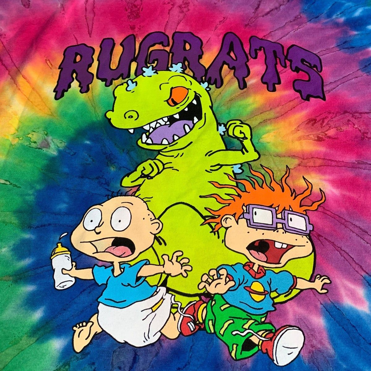 Nickelodeon Rugrats Tie dye Tee size XL. Rugrats, Cartoon wallpaper iphone, Cartoon wallpaper